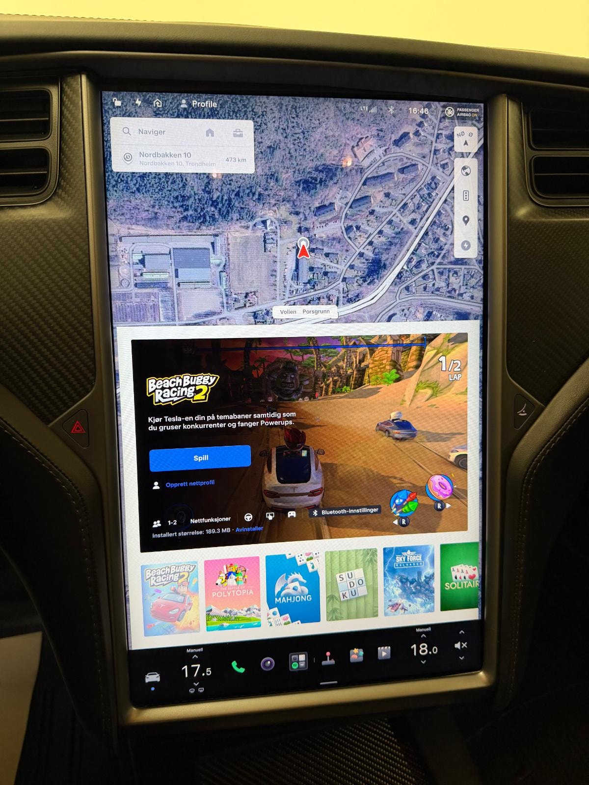 Tesla Model S 100D, 525ps, 2018