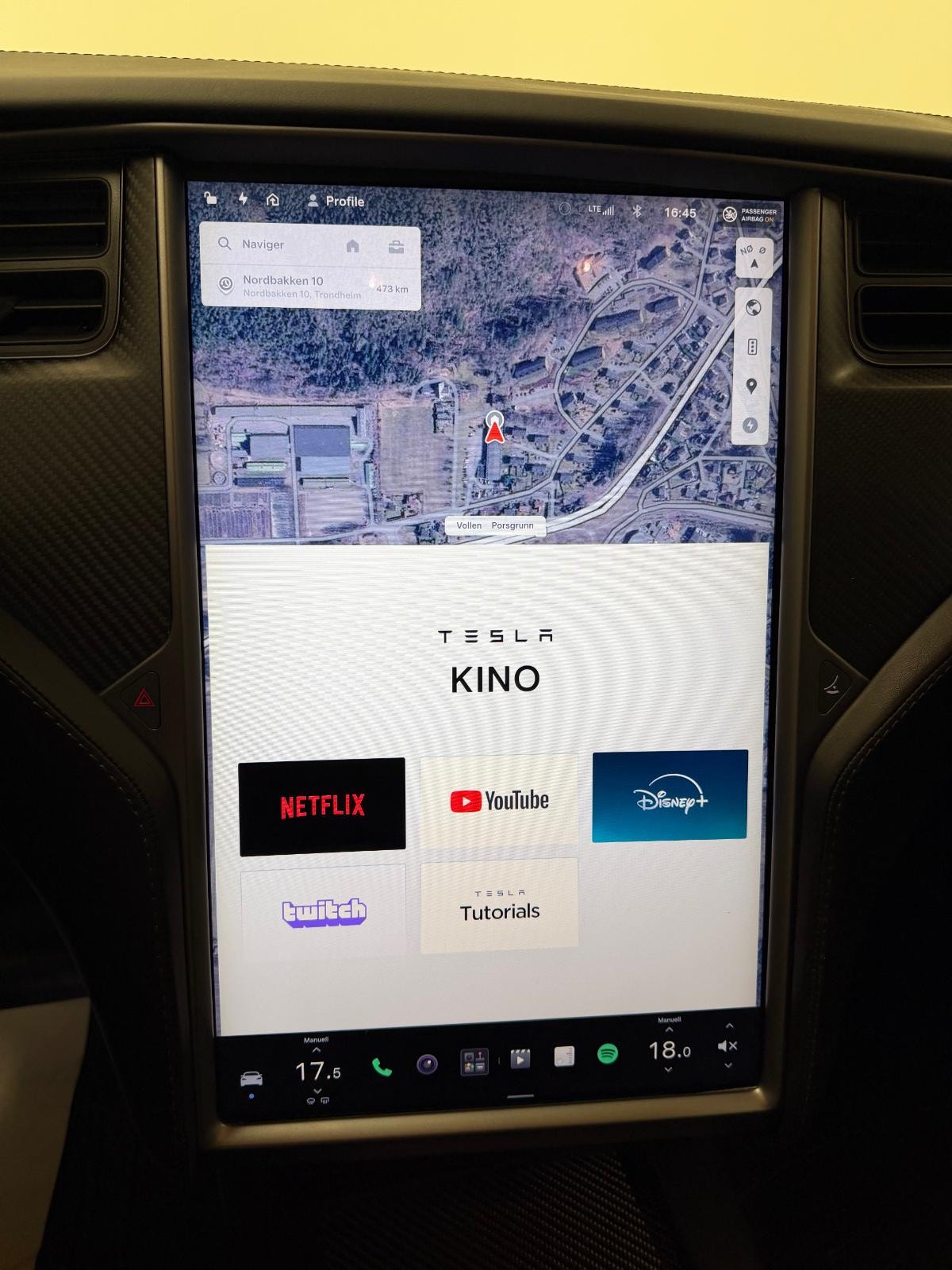 Tesla Model S 100D, 525ps, 2018