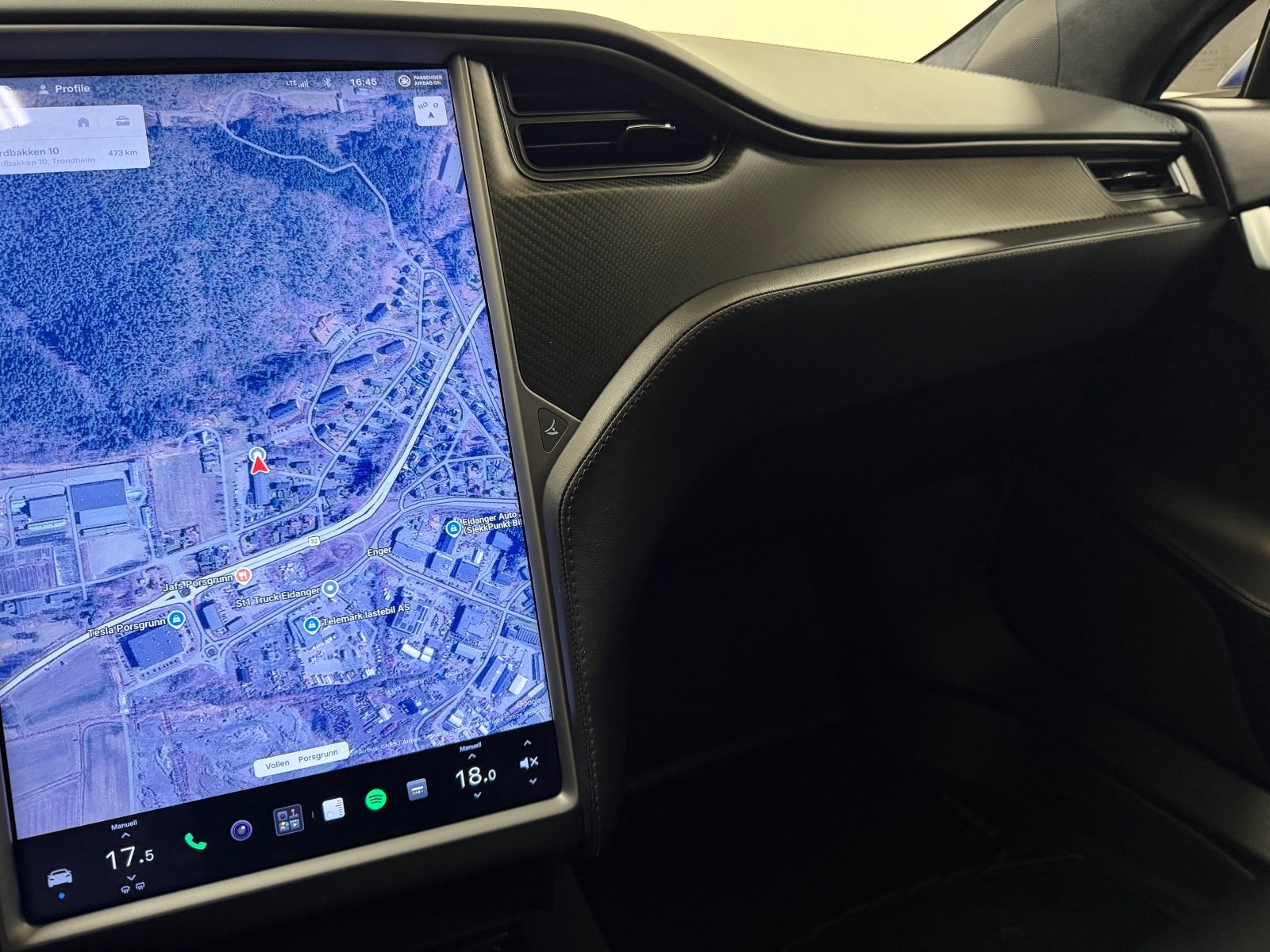 Tesla Model S 100D, 525ps, 2018