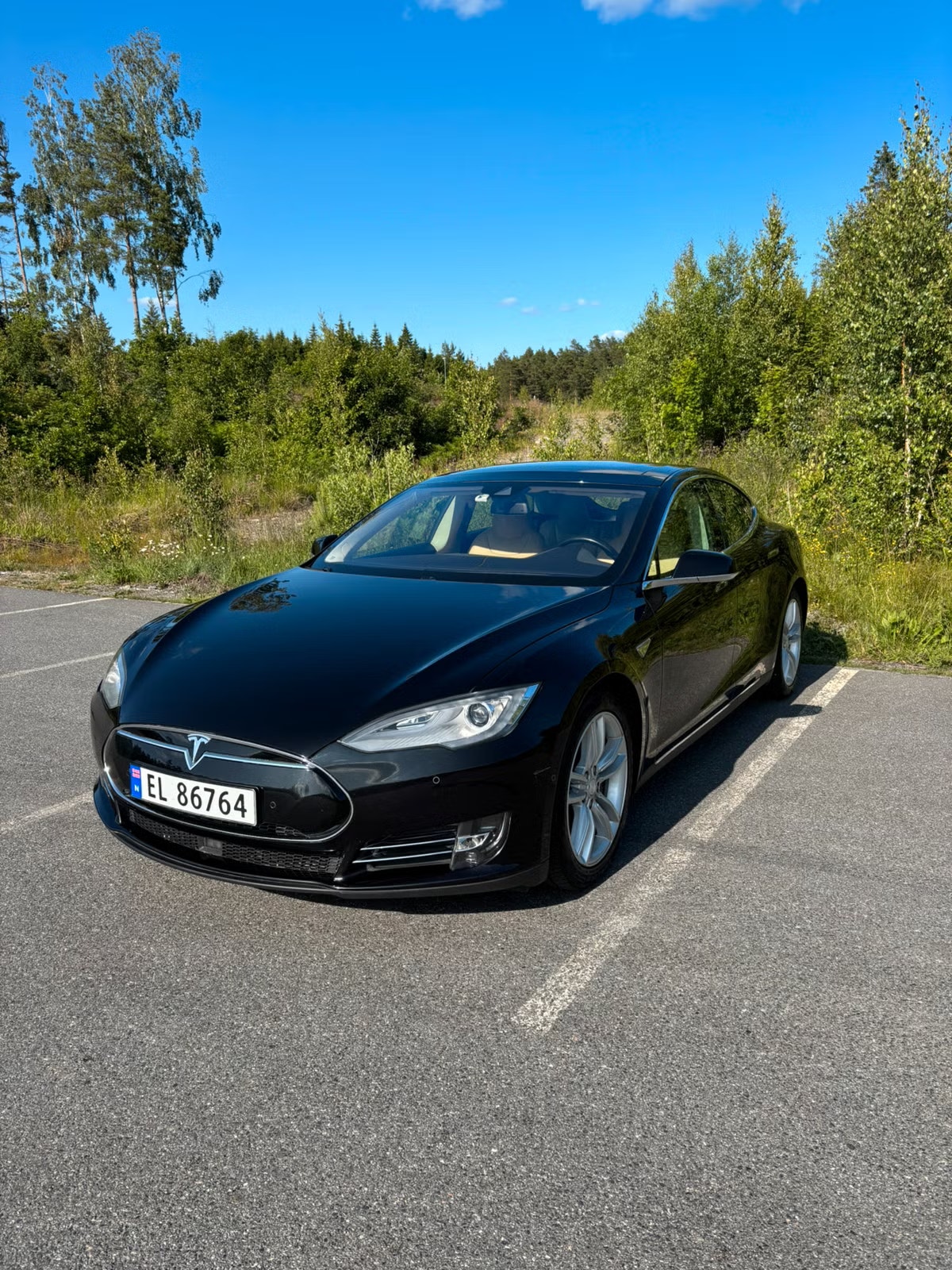 Tesla Model S 70D, 333ps, 2015