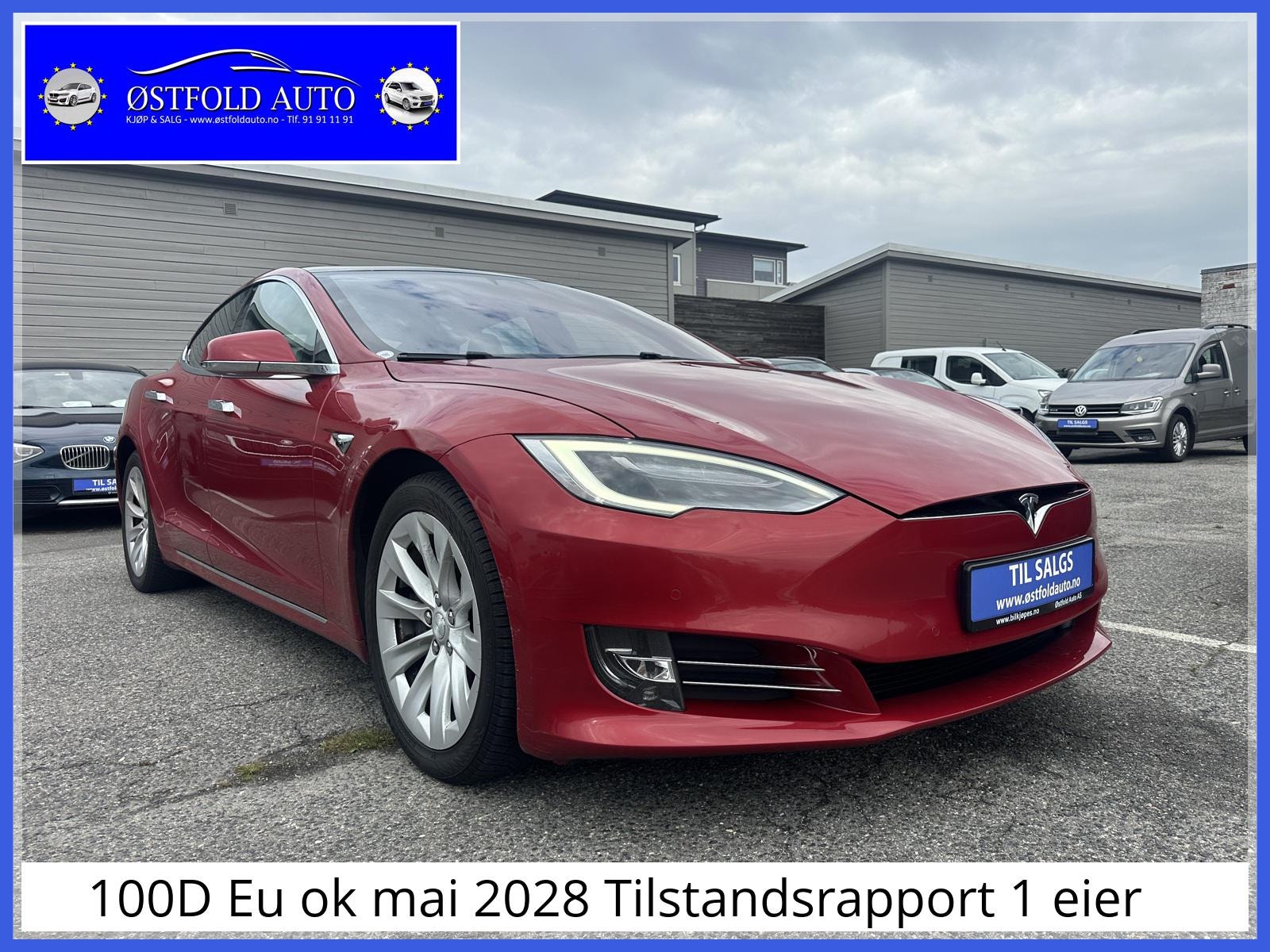 Tesla Model S 100D, 525ps, 2018