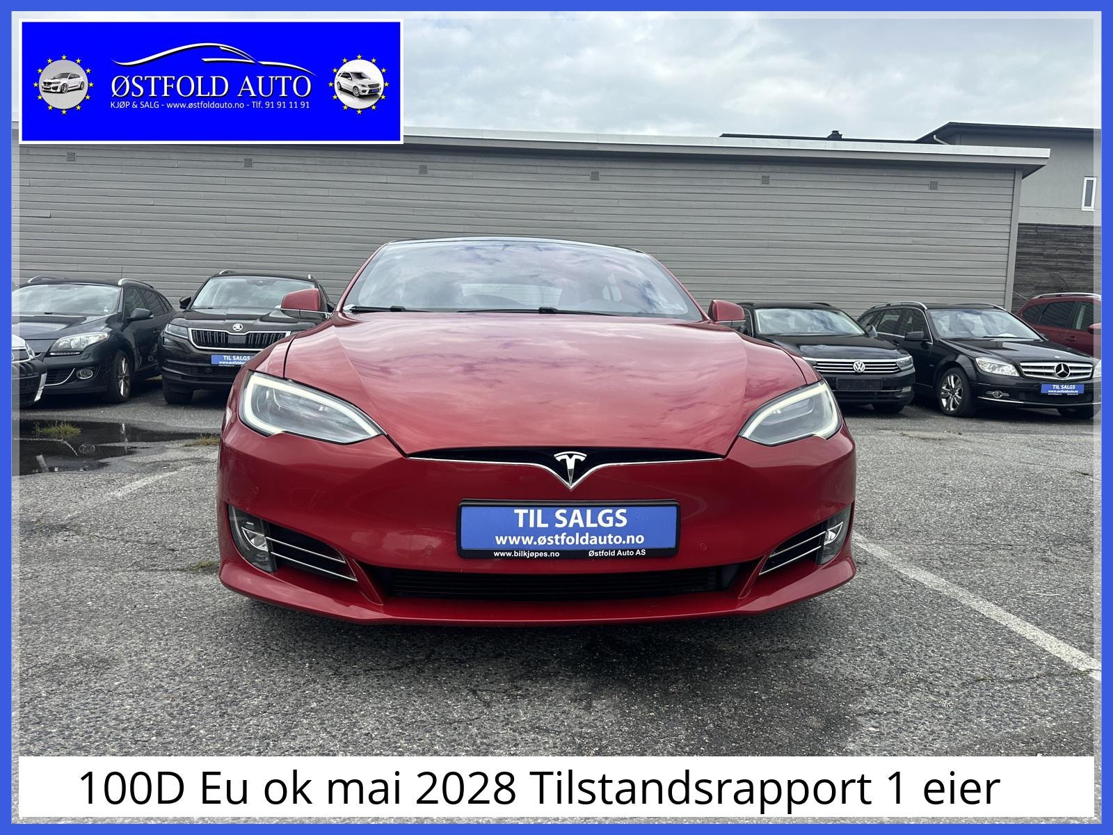 Tesla Model S 100D, 525ps, 2018