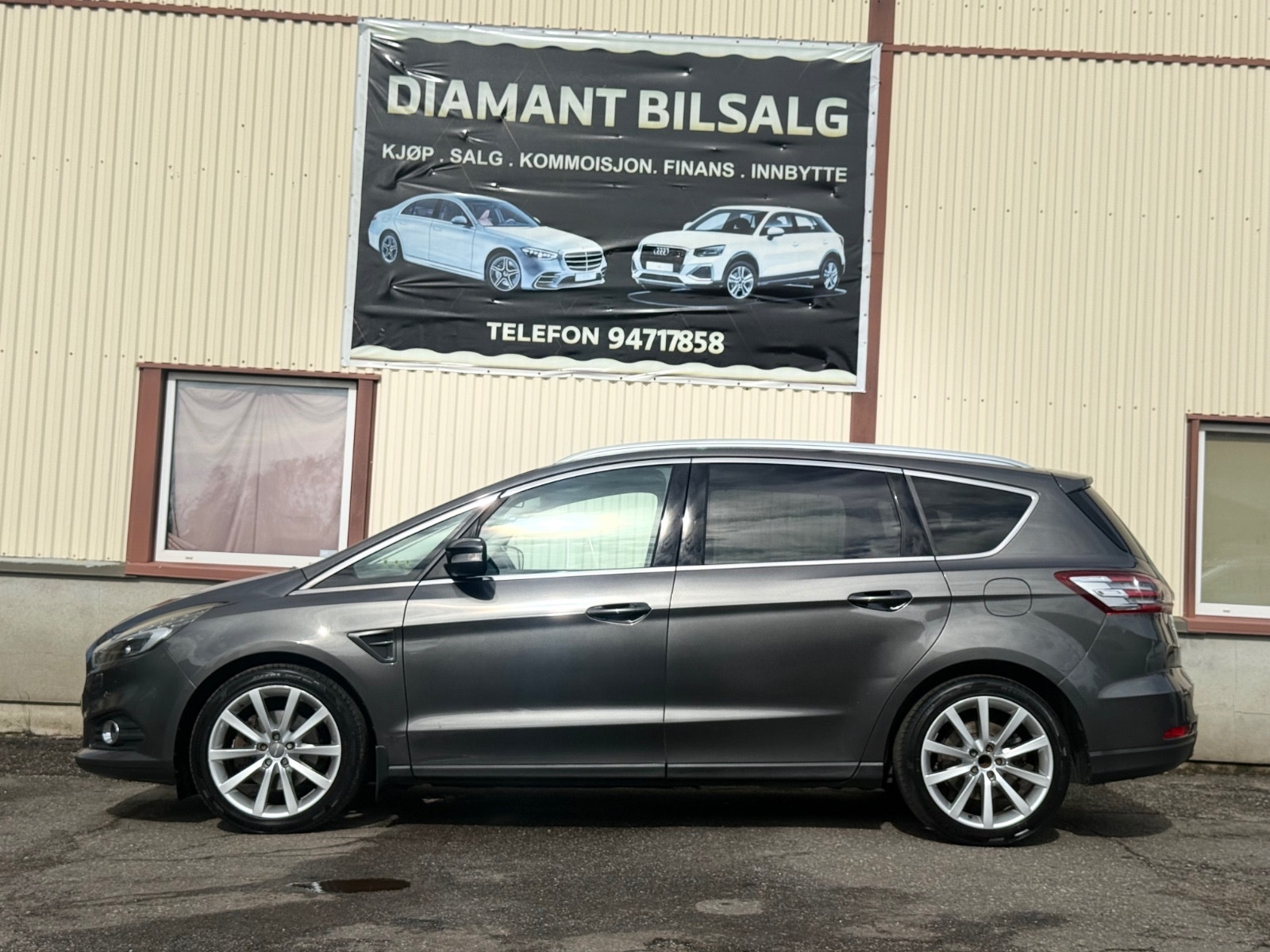 Ford S-MAX 2.0 TDCi Powershift 6, 6-trins, 150ps, 2016
