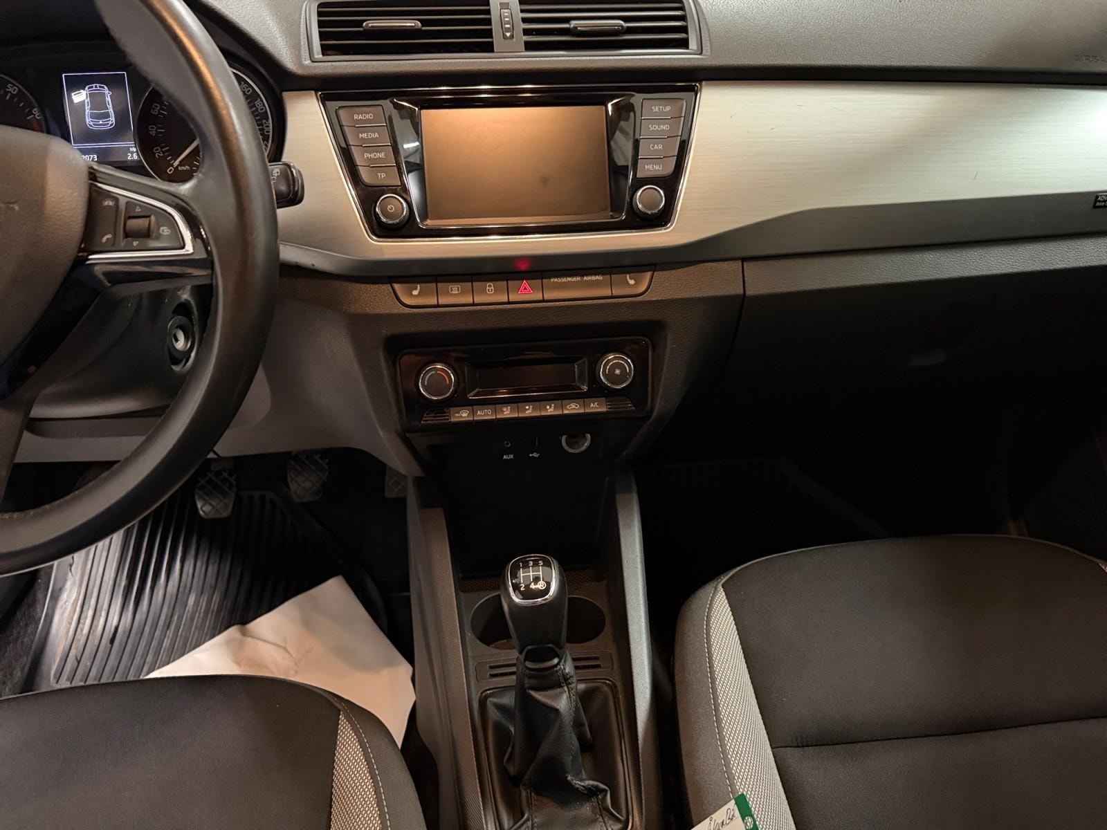 Škoda Fabia 1.0 MPI Manuell, 5-trinn, 75hk, 2017