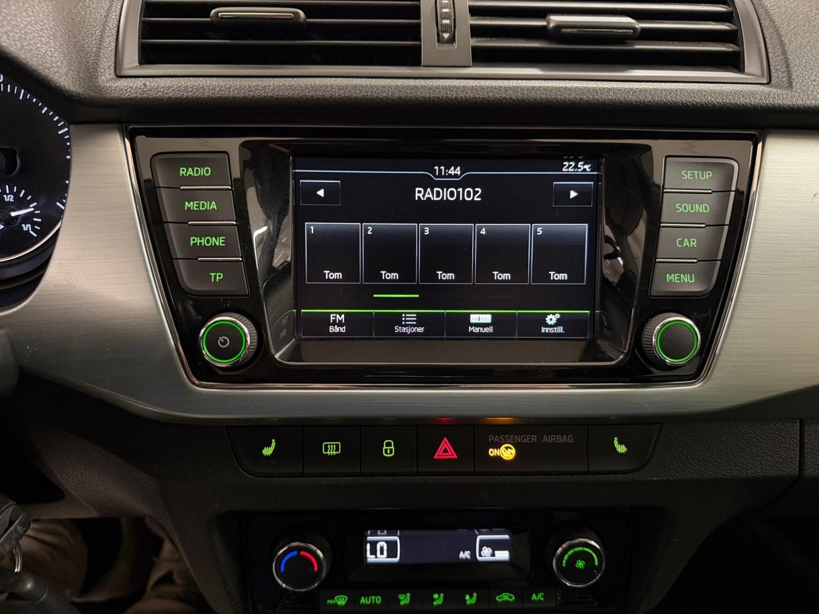 Škoda Fabia 1.0 MPI Manuell, 5-trinn, 75hk, 2017