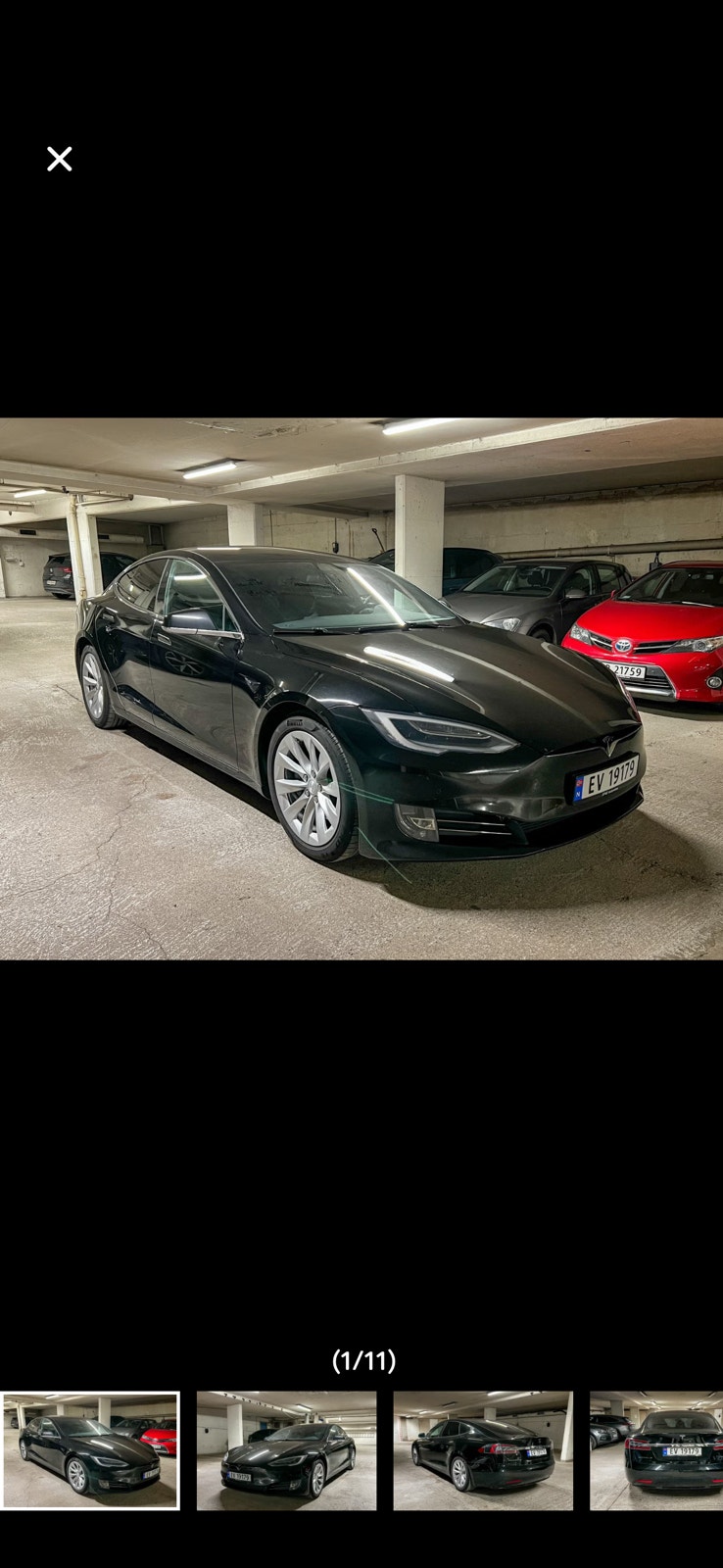 Tesla Model S 75D, 525ps, 2018