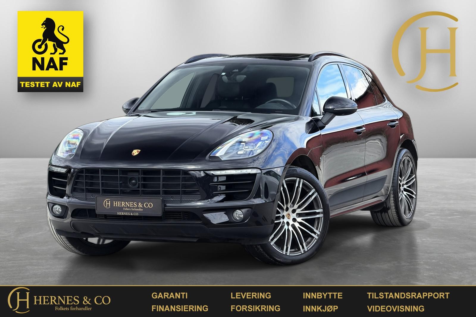 Porsche Macan PDK, 7-trins, 252ps, 2018