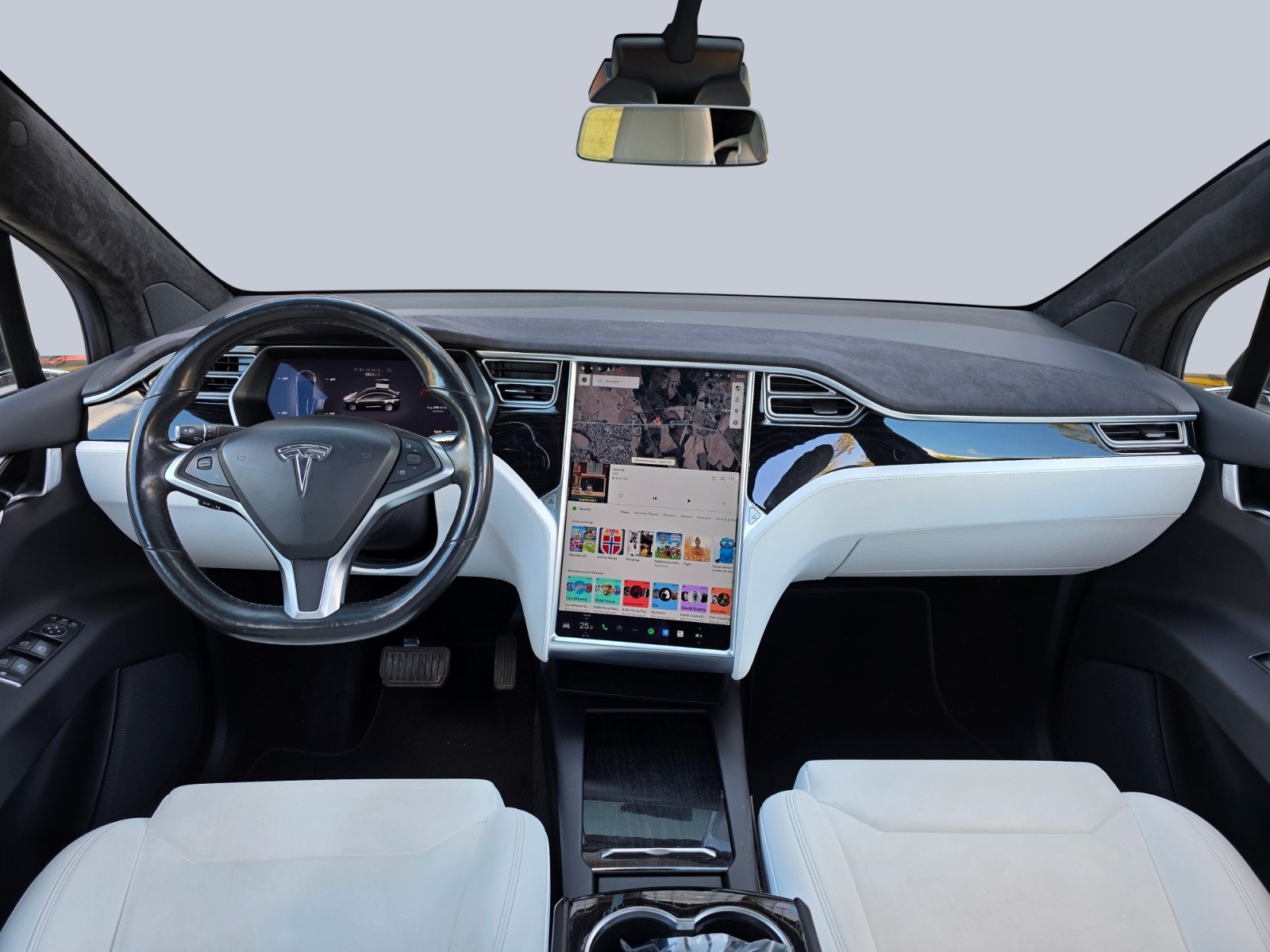 Tesla Model X 90D, 423ps, 2017
