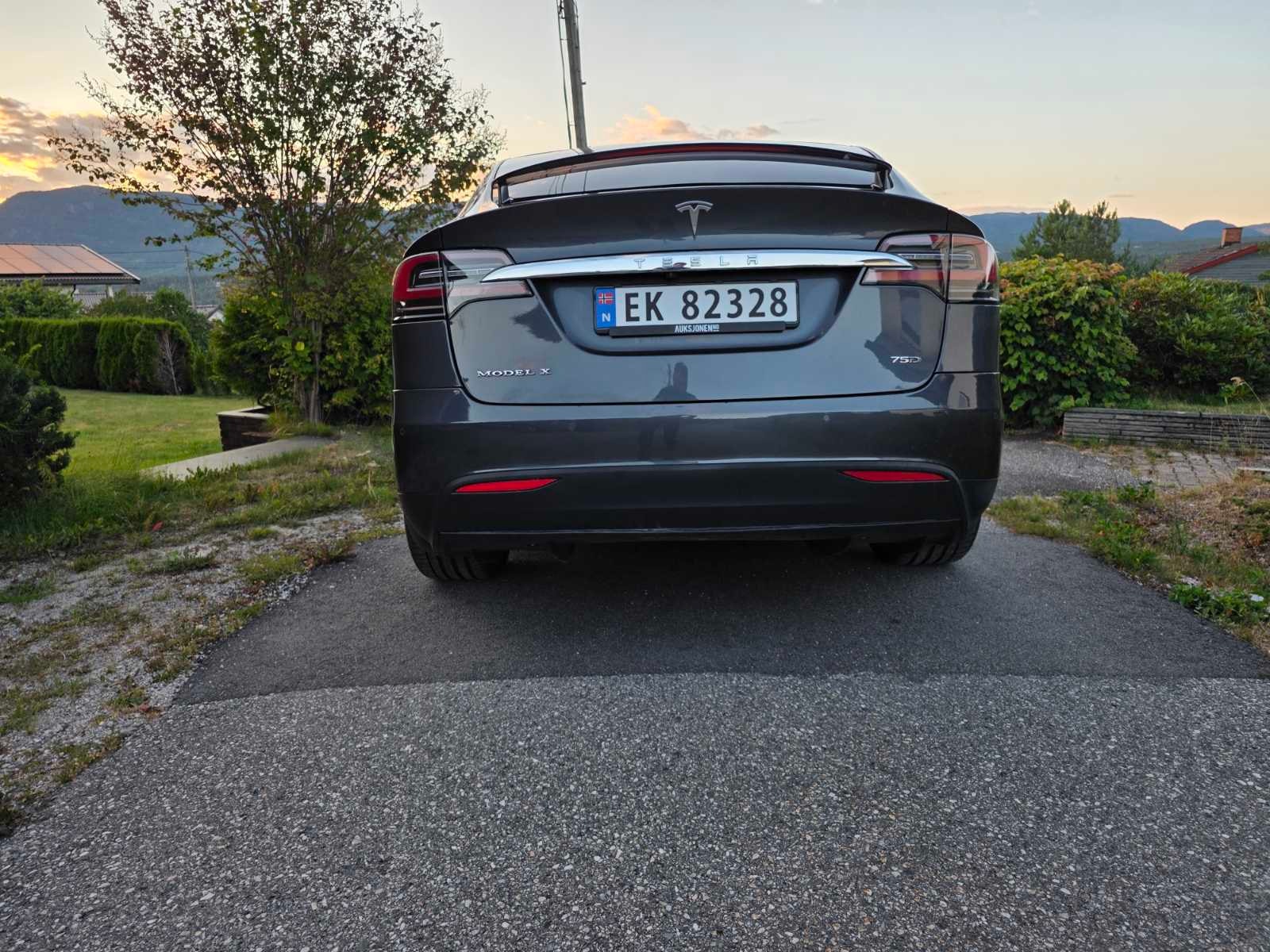 Tesla Model X 75D, 525ps, 2018
