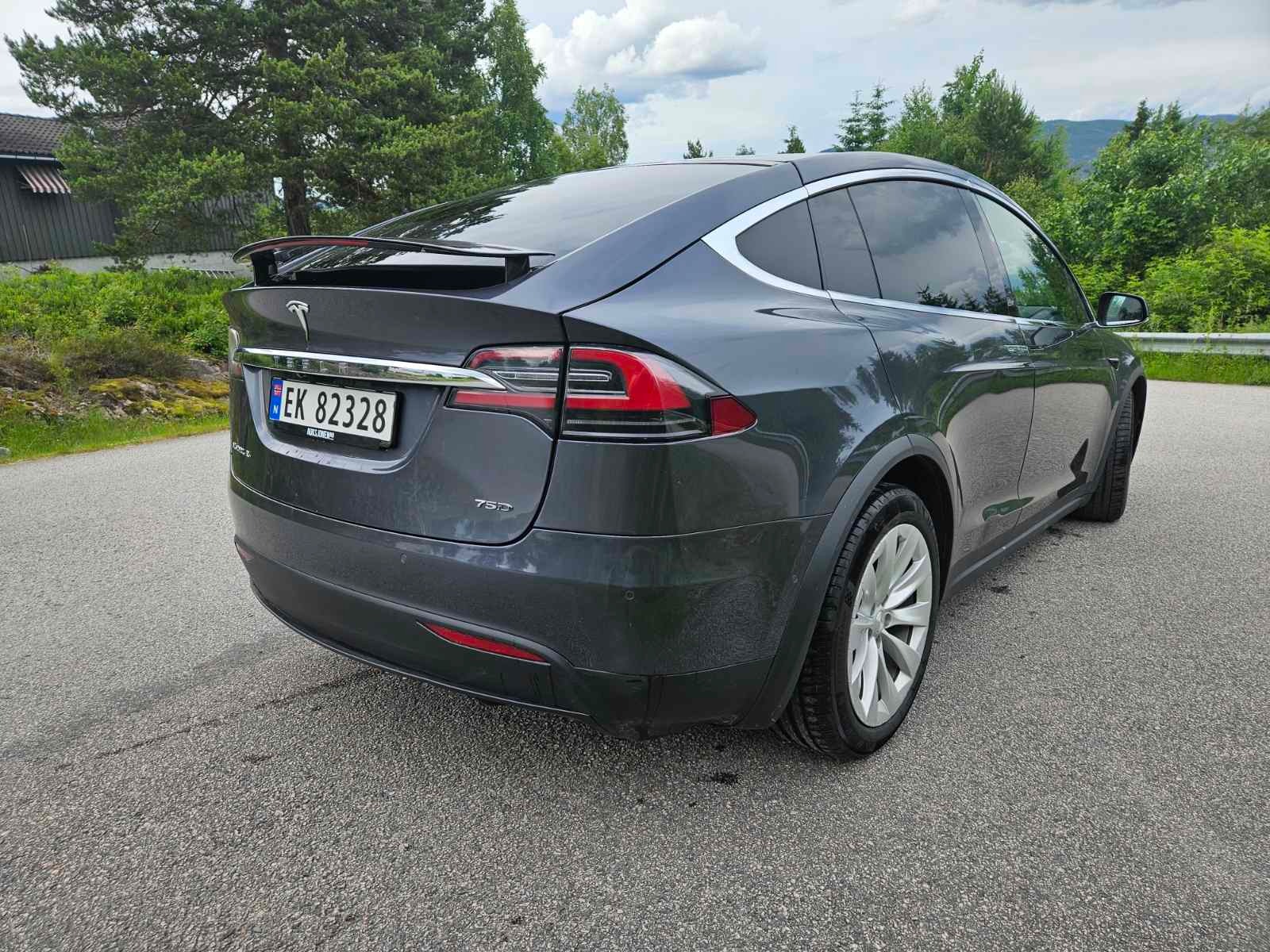 Tesla Model X 75D, 525ps, 2018