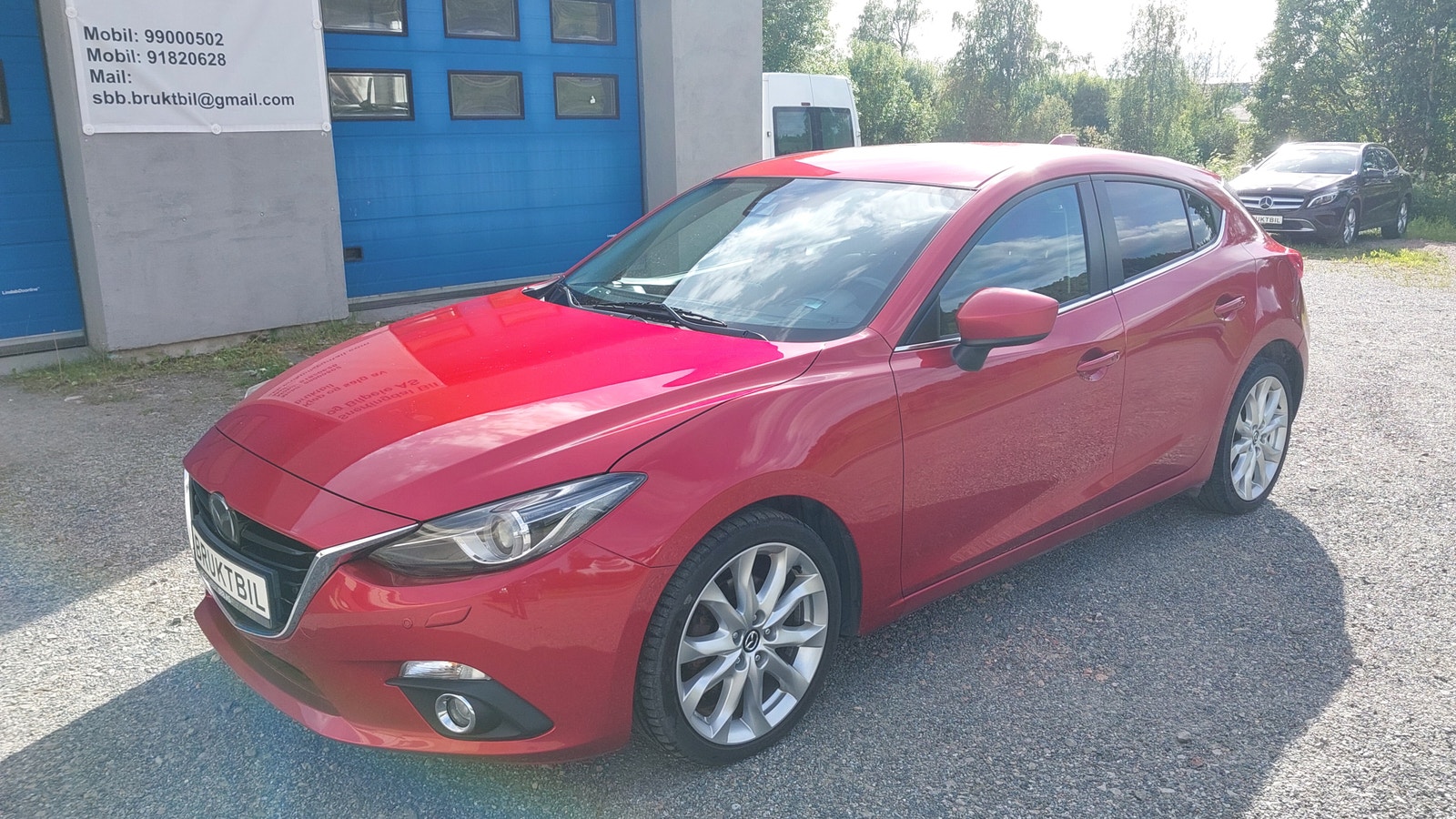 Mazda 3 Sport 2.2 SKYACTIV-D Automatic, 6-trins, 150ps, 2014