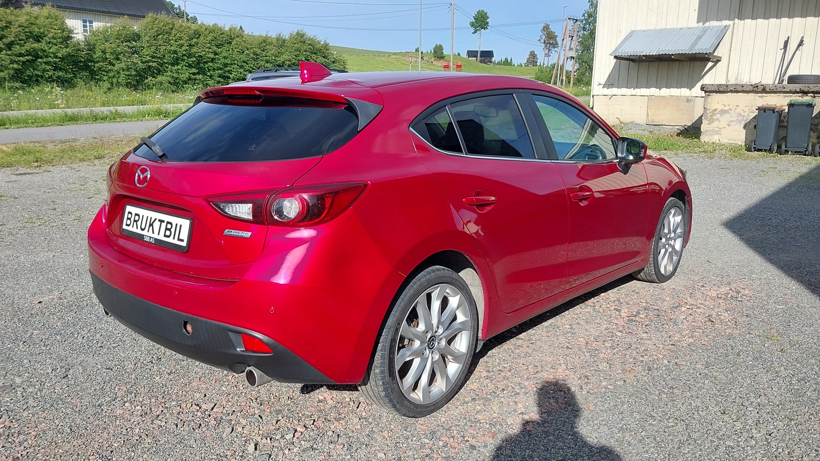 Mazda 3 Sport 2.2 SKYACTIV-D Automatic, 6-trins, 150ps, 2014