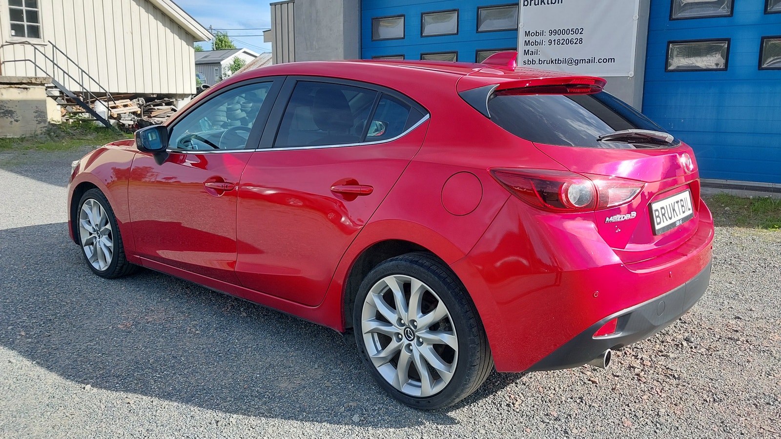 Mazda 3 Sport 2.2 SKYACTIV-D Automatic, 6-trins, 150ps, 2014