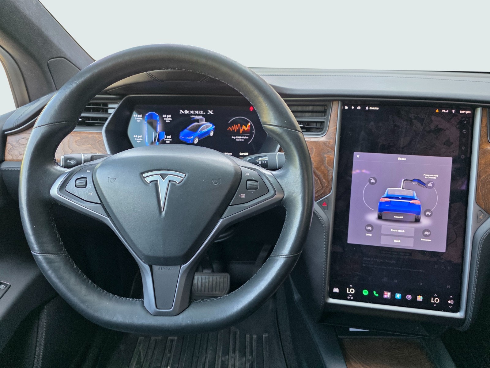 Tesla Model X Long Range, 423hp, 2019