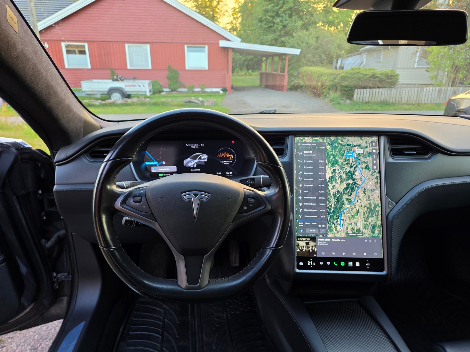 Tesla Model S 75D, 525ps, 2018