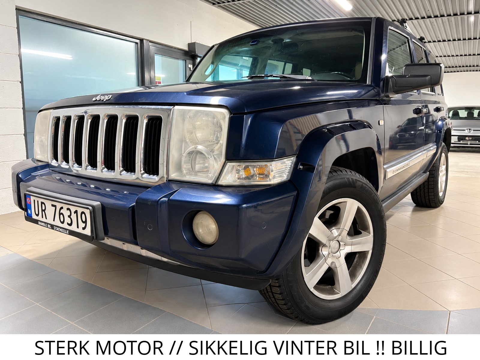 Jeep Commander 3.0 V6 CRD 4WD Automatisk, 5-trinn, 218hk, 2007