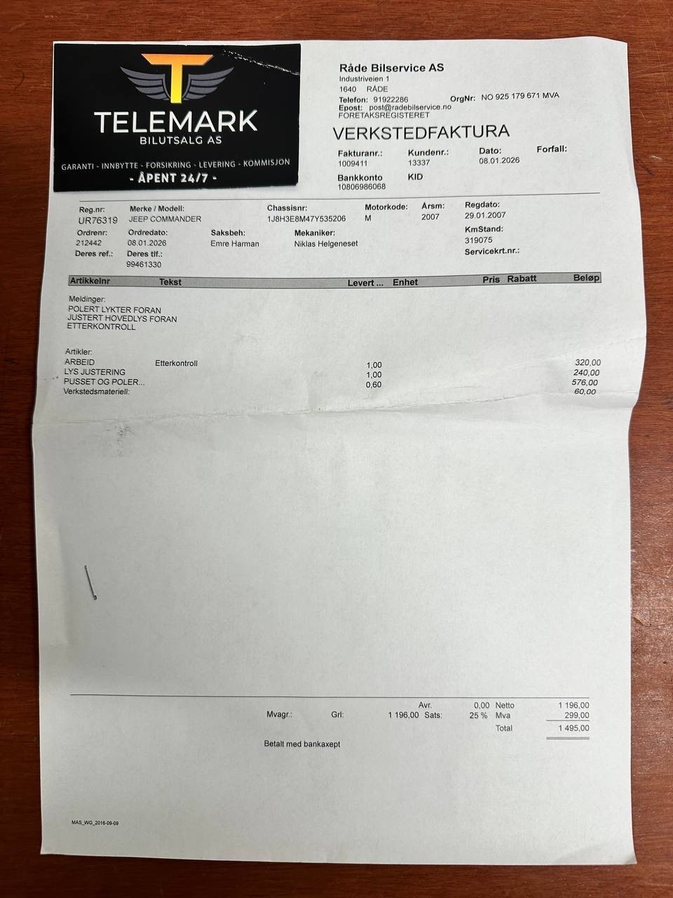 Jeep Commander 3.0 V6 CRD 4WD Automatisk, 5-trinn, 218hk, 2007