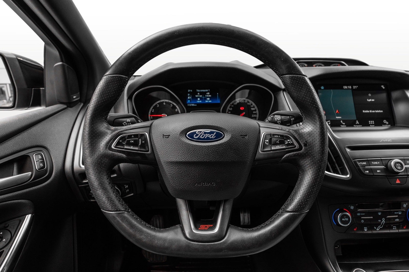 Ford Focus ST Manual, 6-trins, 250ps, 2017