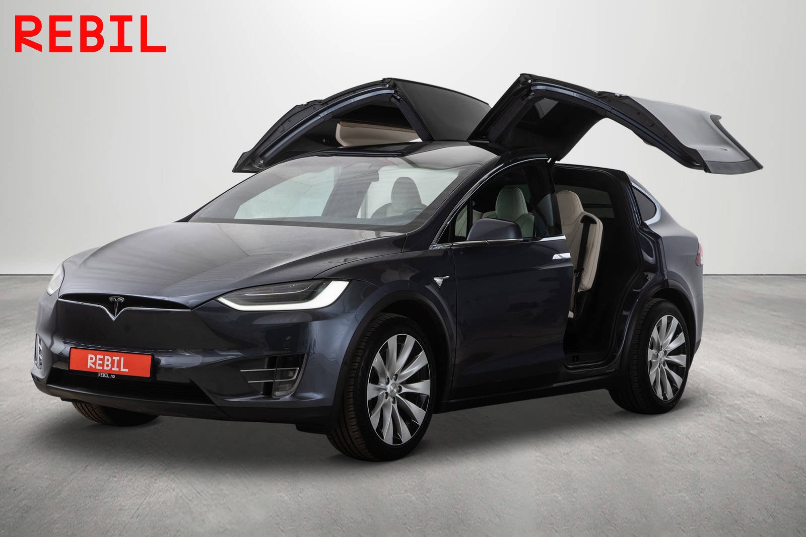 Tesla Model X Long Range, 423hp, 2020
