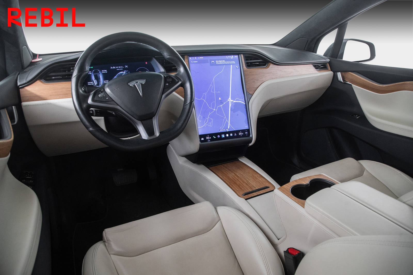 Tesla Model X Long Range, 423hp, 2020