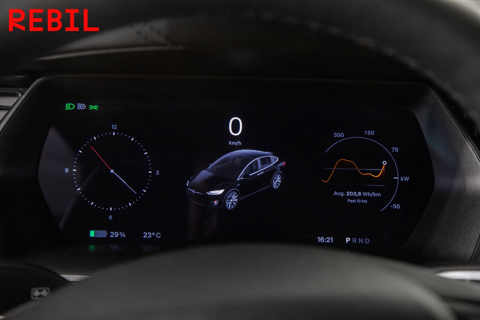 Tesla Model X Long Range, 423hp, 2020