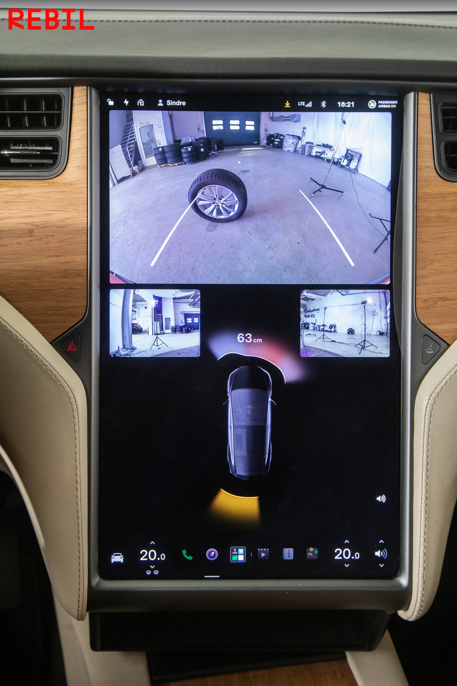 Tesla Model X Long Range, 423hp, 2020