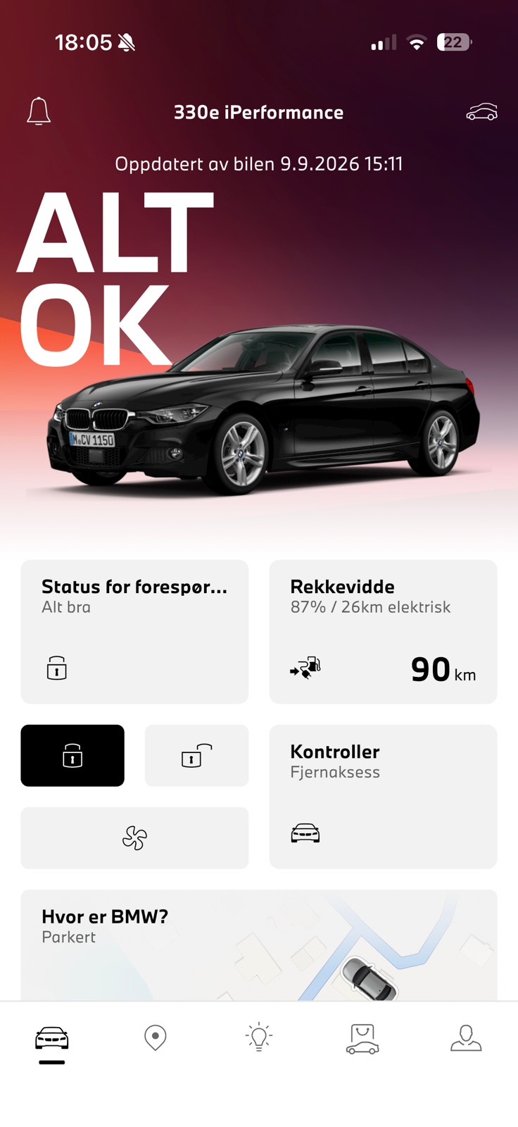BMW 330e Sedan Steptronic, 252hp, 2018