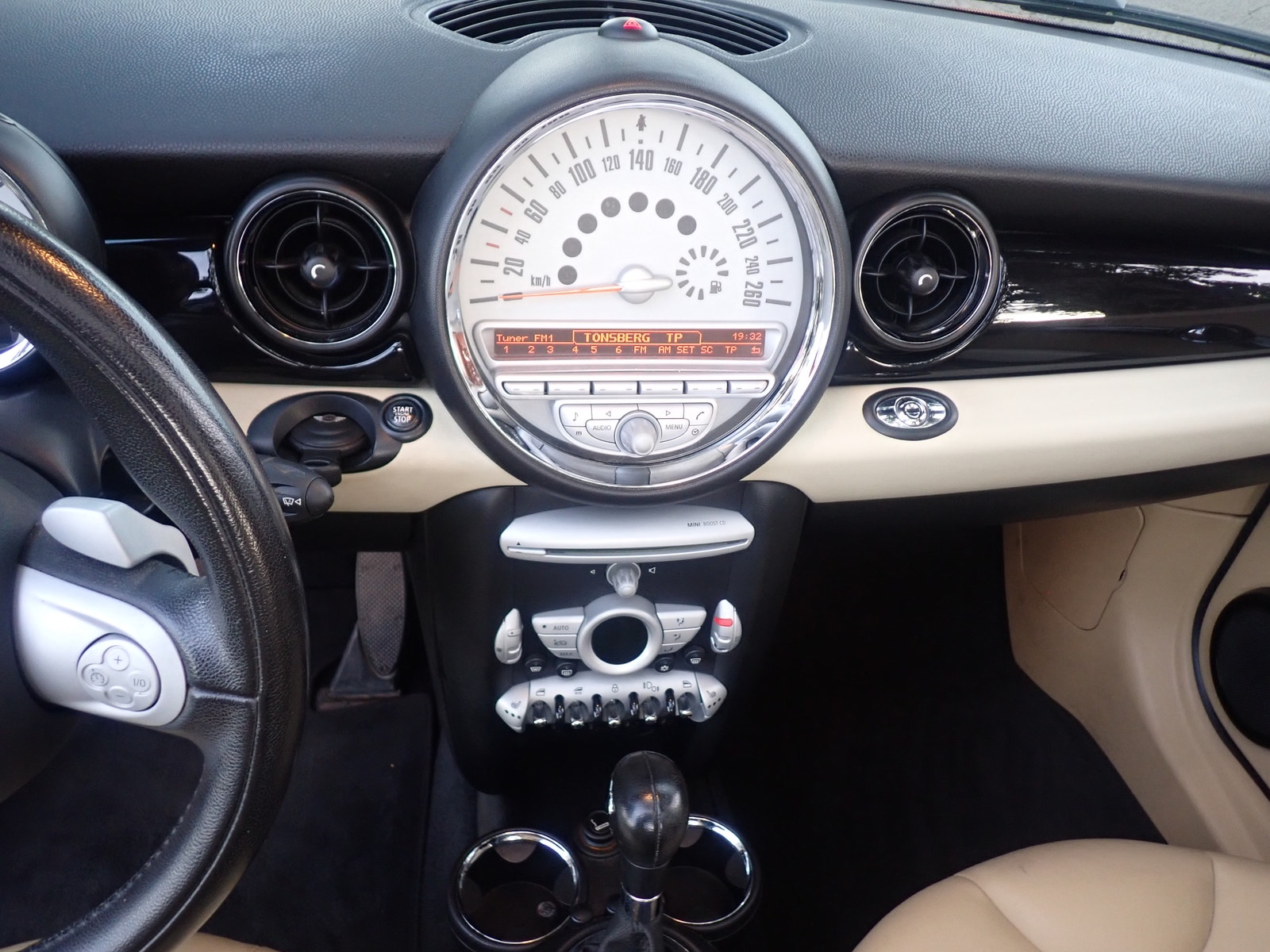MINI Cooper Convertible Automatic, 6-trins, 120ps, 2009