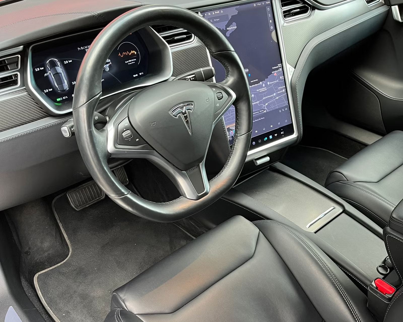 Tesla Model S 75D, 525ps, 2017