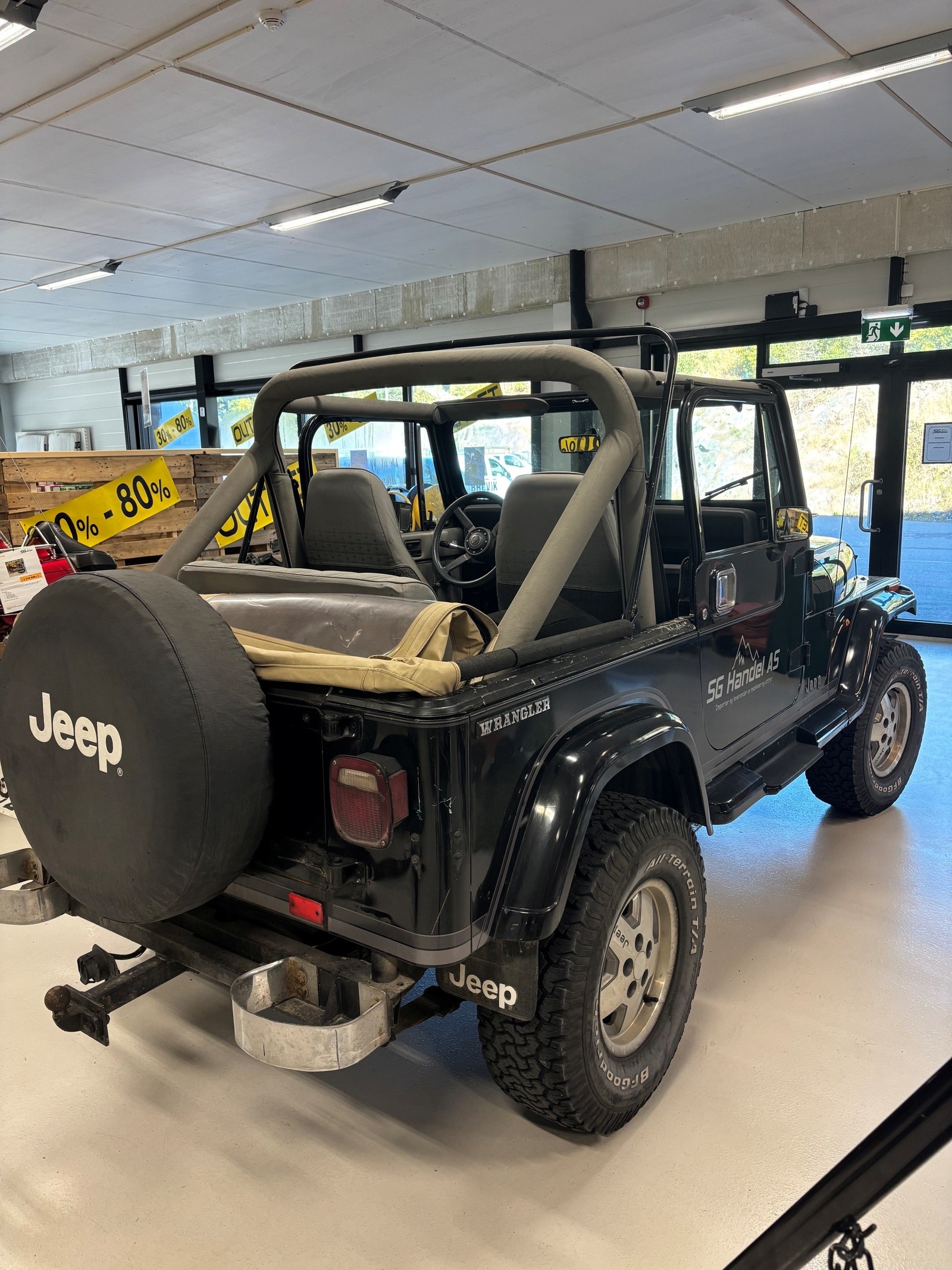 Jeep Wrangler 4.2 4WD Manual, 114hp, 1988