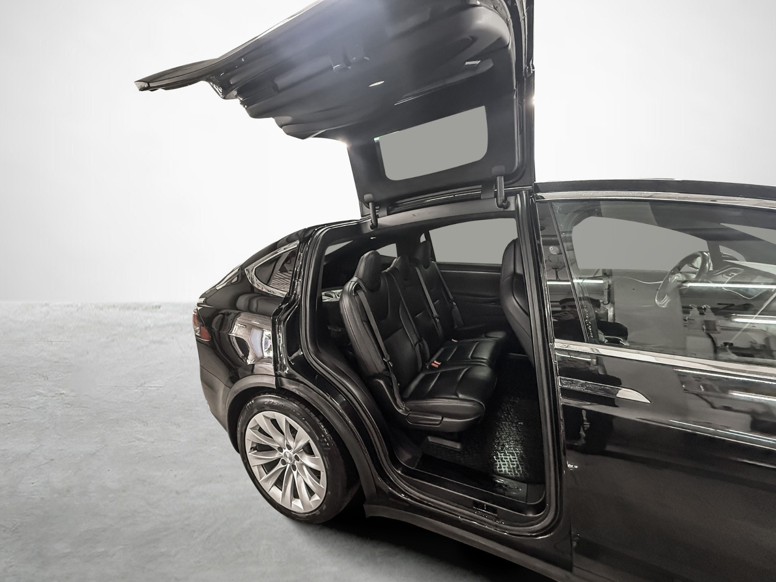 Tesla Model X 100D, 423hp, 2017