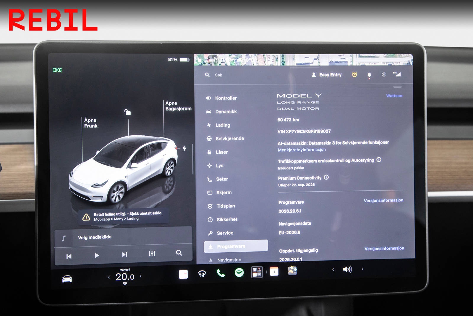 Tesla Model Y Long Range AWD, 514ps, 2023
