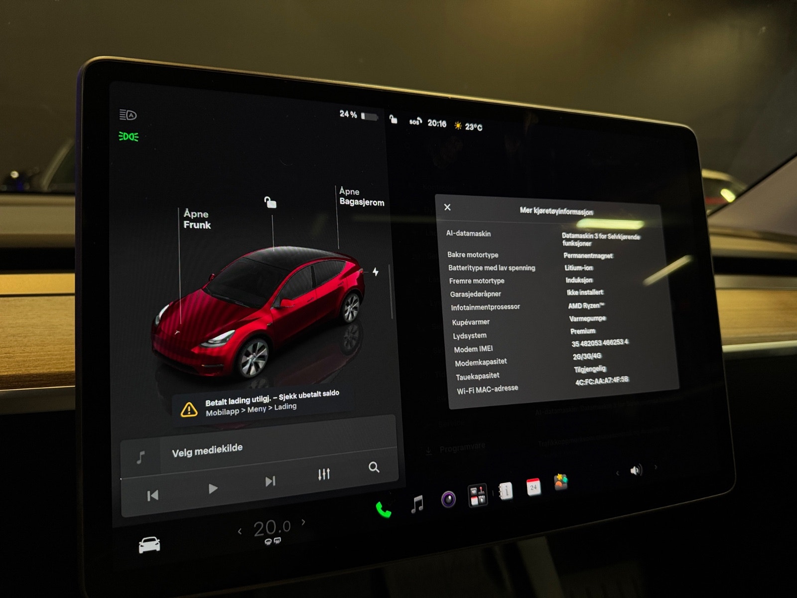 Tesla Model Y Long Range AWD, 514ps, 2023