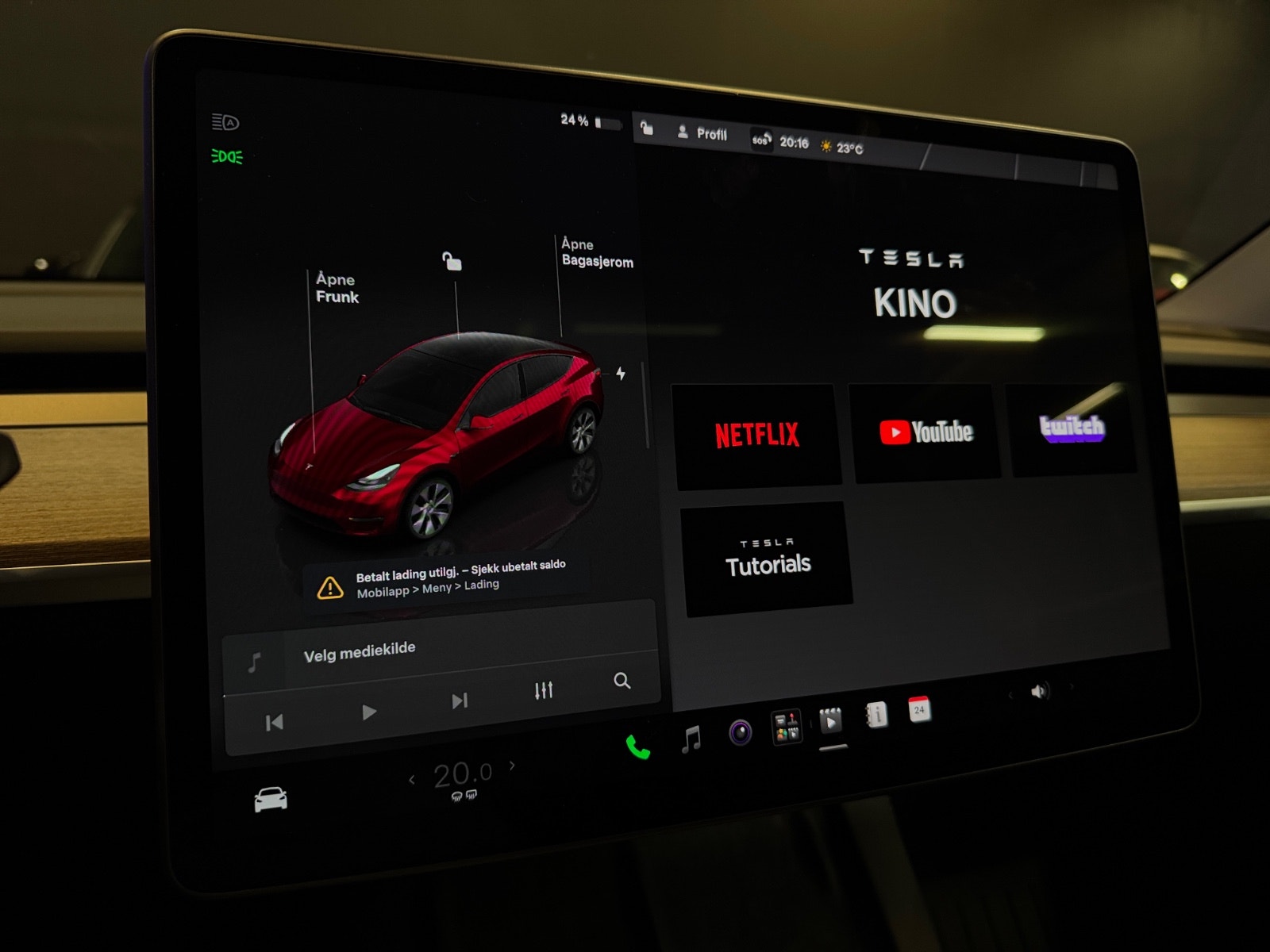 Tesla Model Y Long Range AWD, 514ps, 2023