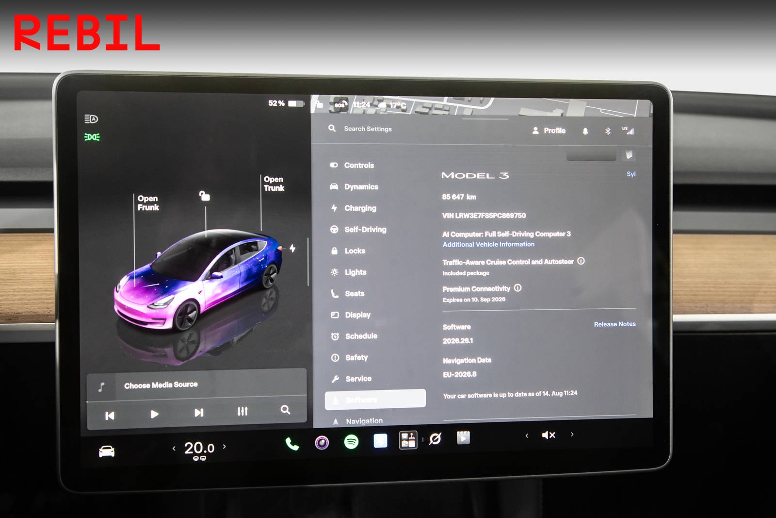 Tesla Model 3 Standard Range, 283ps, 2023