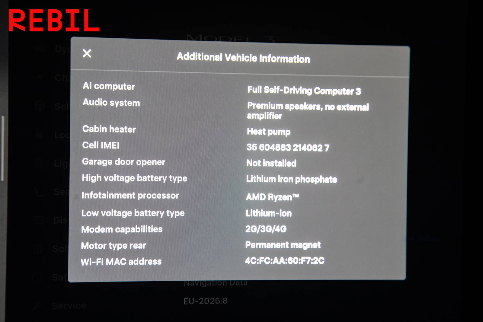 Tesla Model 3 Standard Range, 283ps, 2023