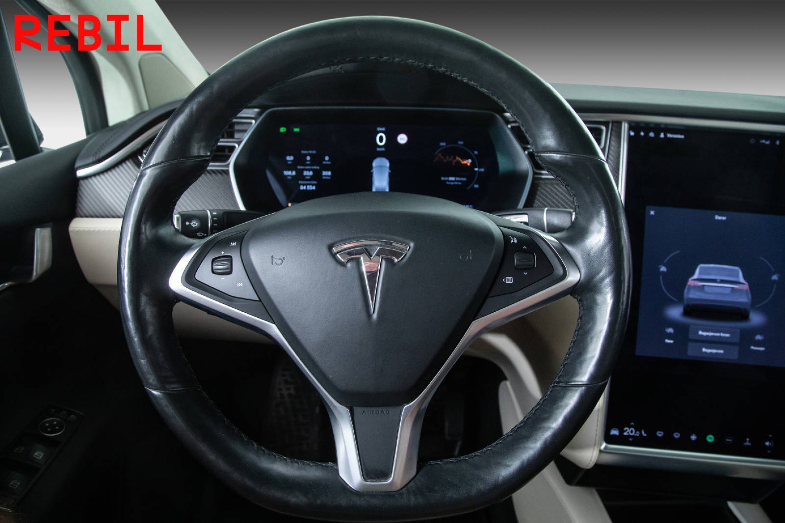 Tesla Model X 100D, 423ps, 2018