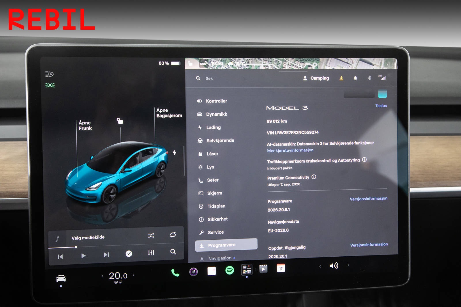 Tesla Model 3 Standard Range, 283ps, 2022