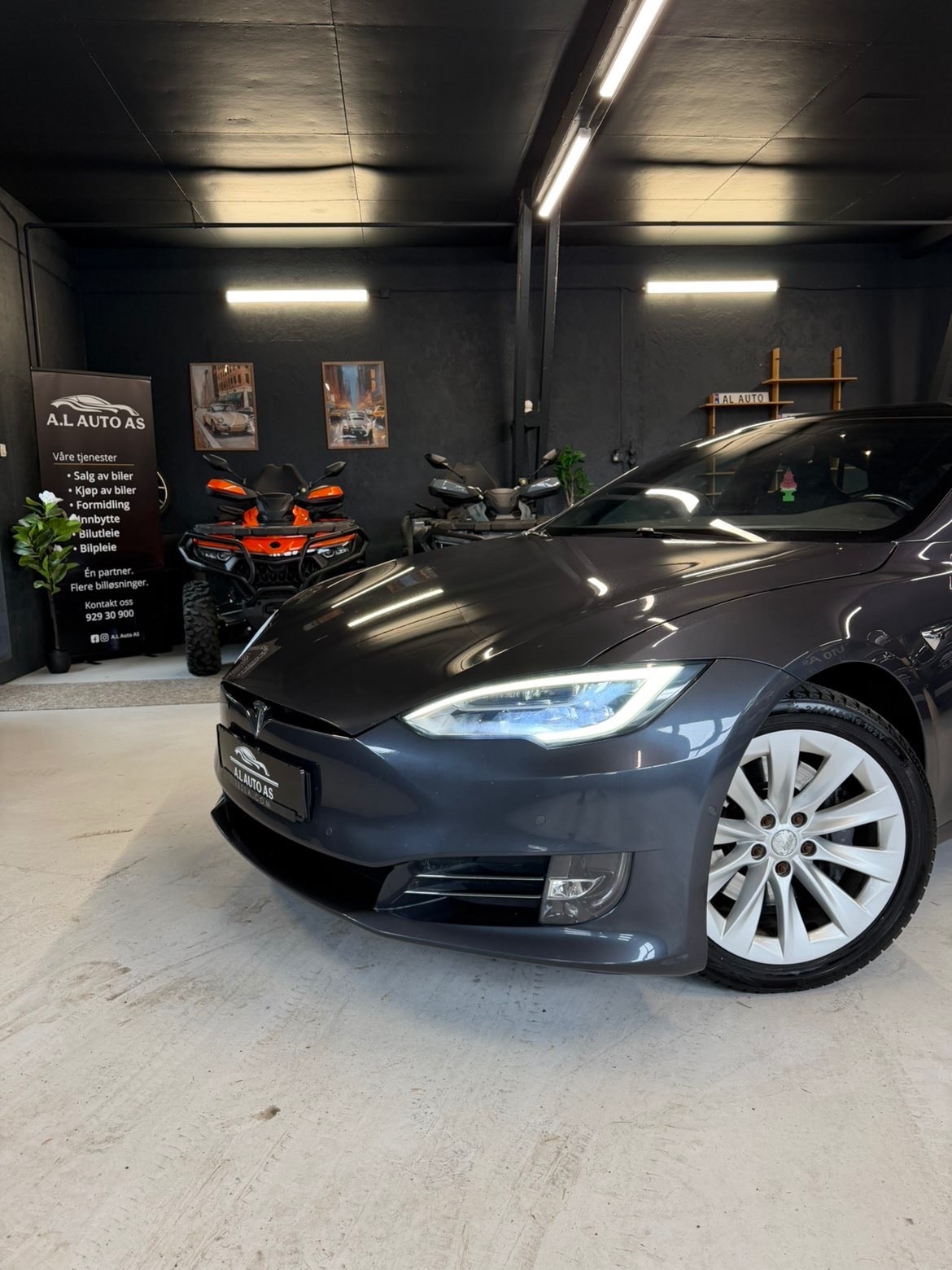 Tesla Model S 75D, 525ps, 2018
