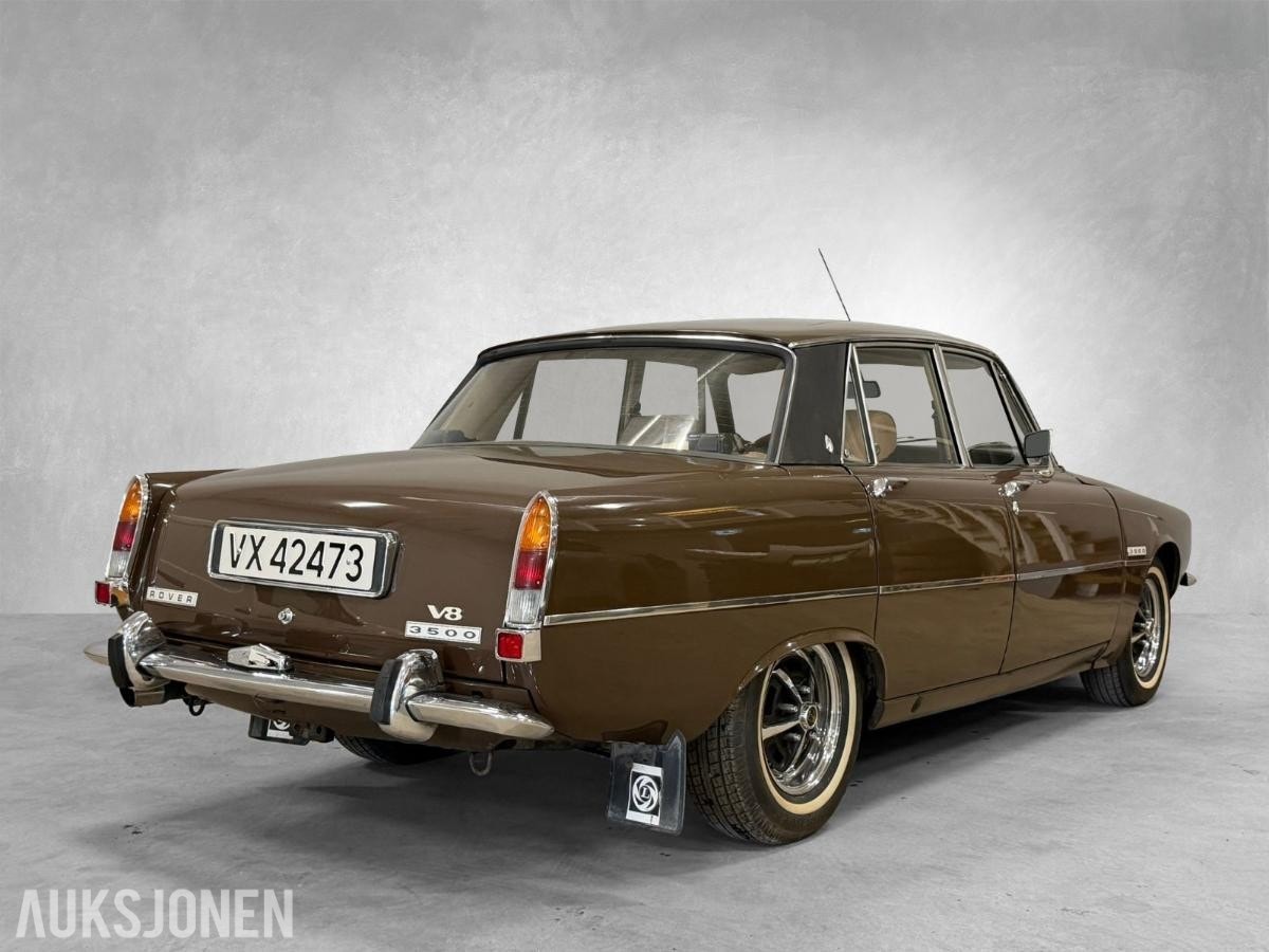 Rover 3500 3.5 V8 Automatic, 3-trins, 154ps, 1972