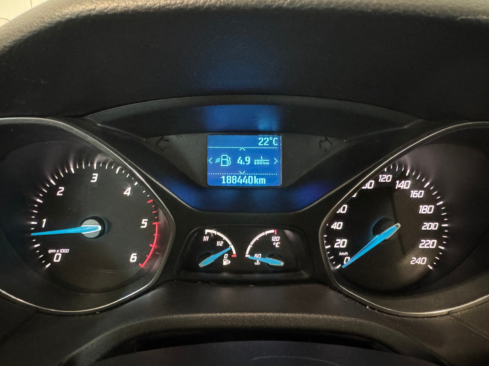 Ford Focus Combi 1.6 TDCi Manual, 6-trins, 115ps, 2011