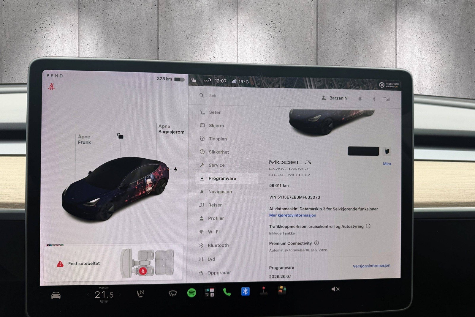 Tesla Model 3 Long Range AWD, 440ps, 2021