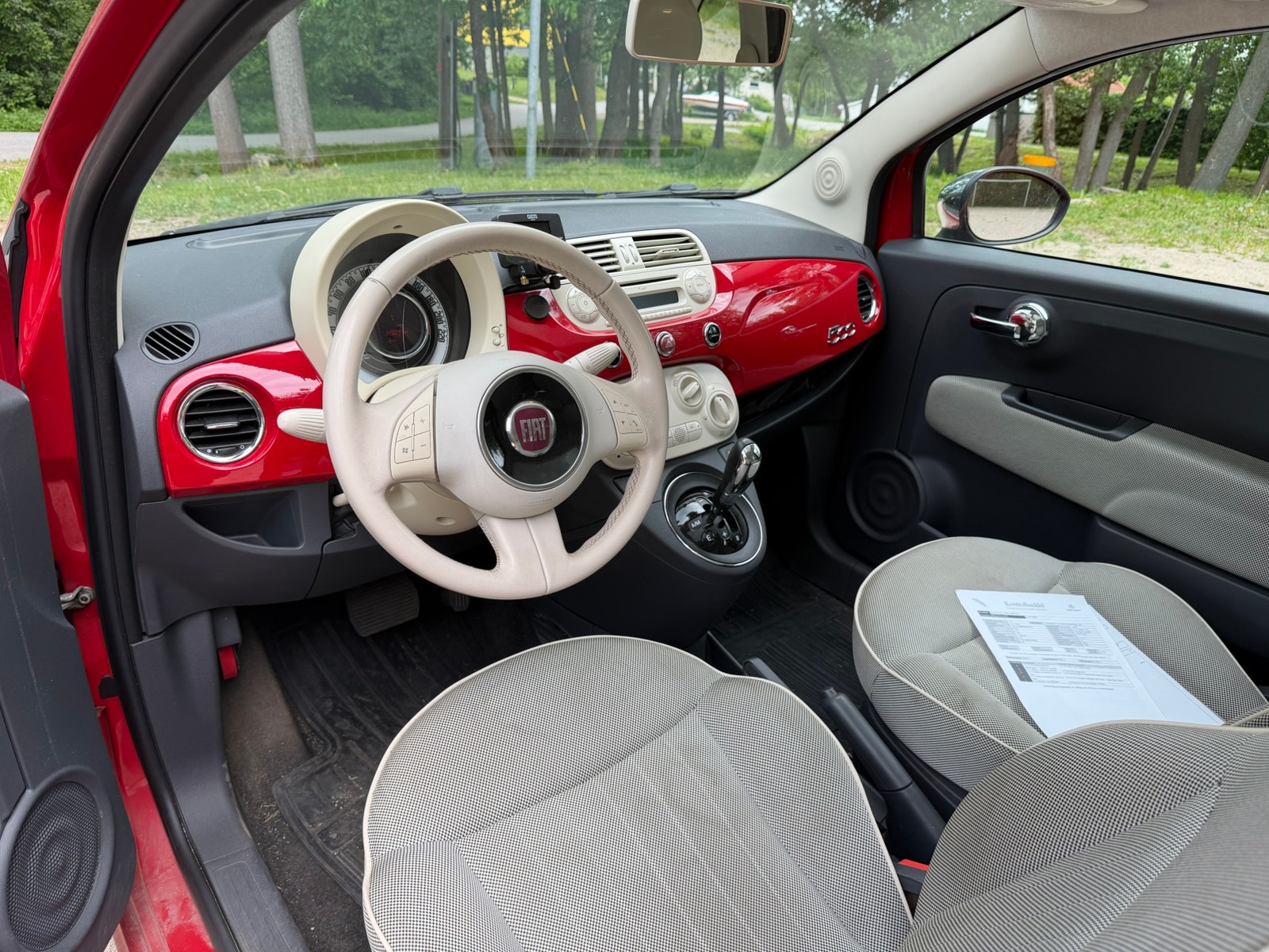 Fiat 500 1.2 8V Dualogic, 5-trins, 69ps, 2010
