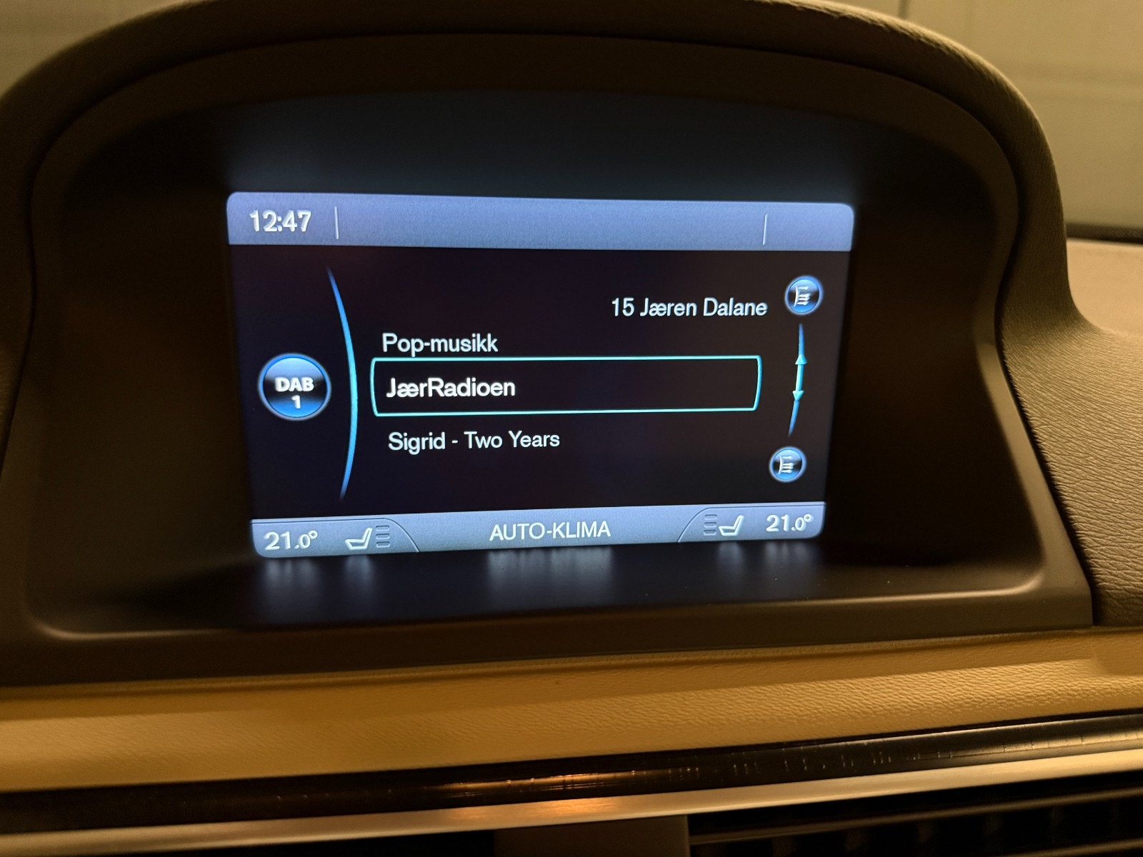 Volvo S80 D2 Powershift 6, 6-trins, 115ps, 2014