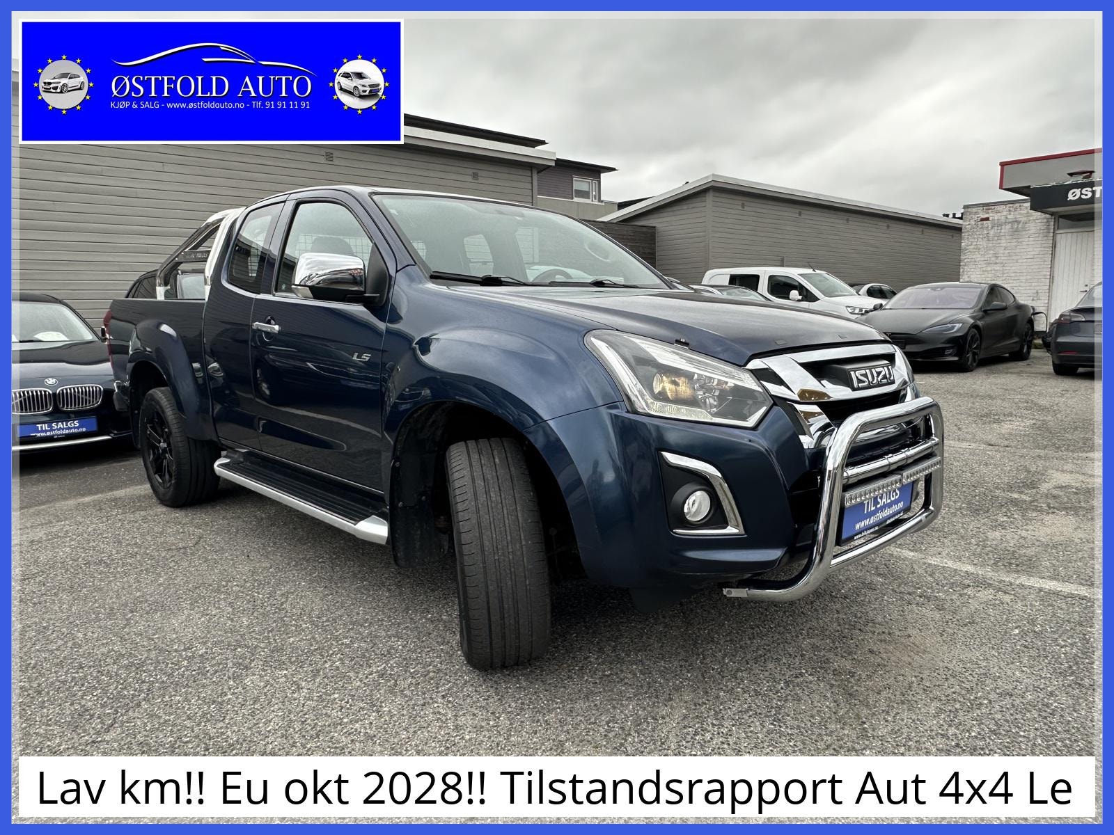 Isuzu D-Max Single Cab 1.9 4WD Automatic, 6-trins, 163ps, 2017