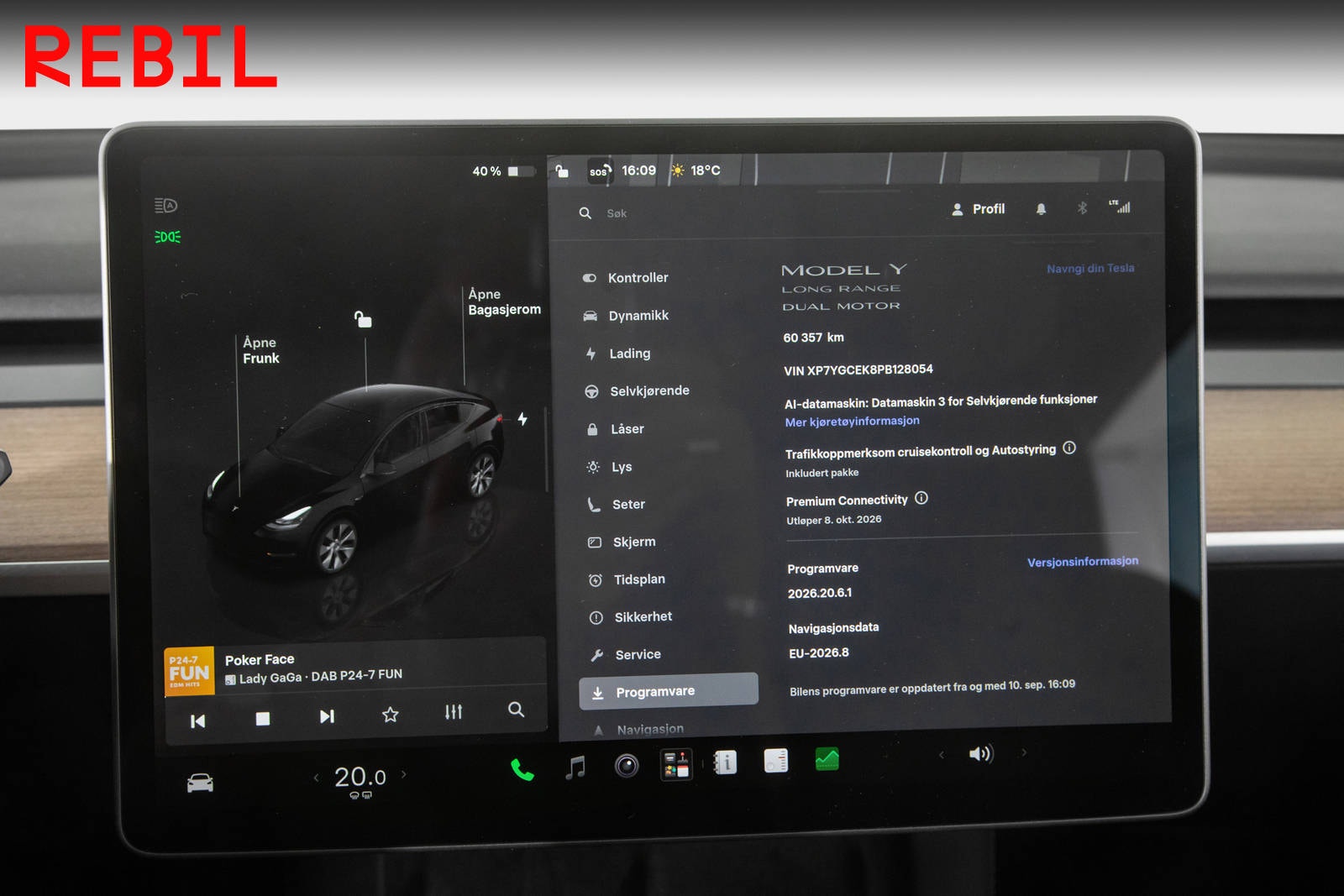 Tesla Model Y Long Range AWD, 514ps, 2023