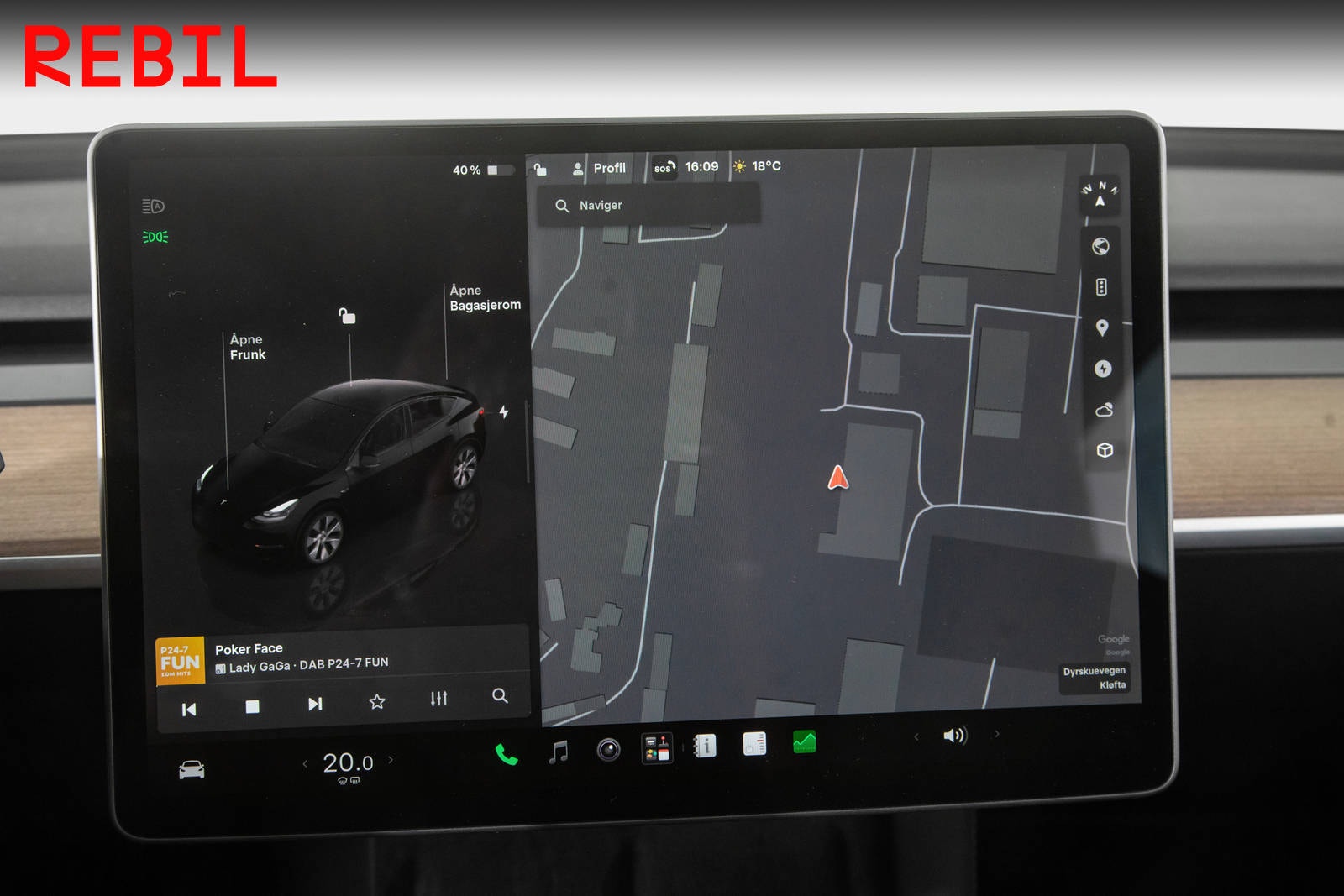Tesla Model Y Long Range AWD, 514ps, 2023