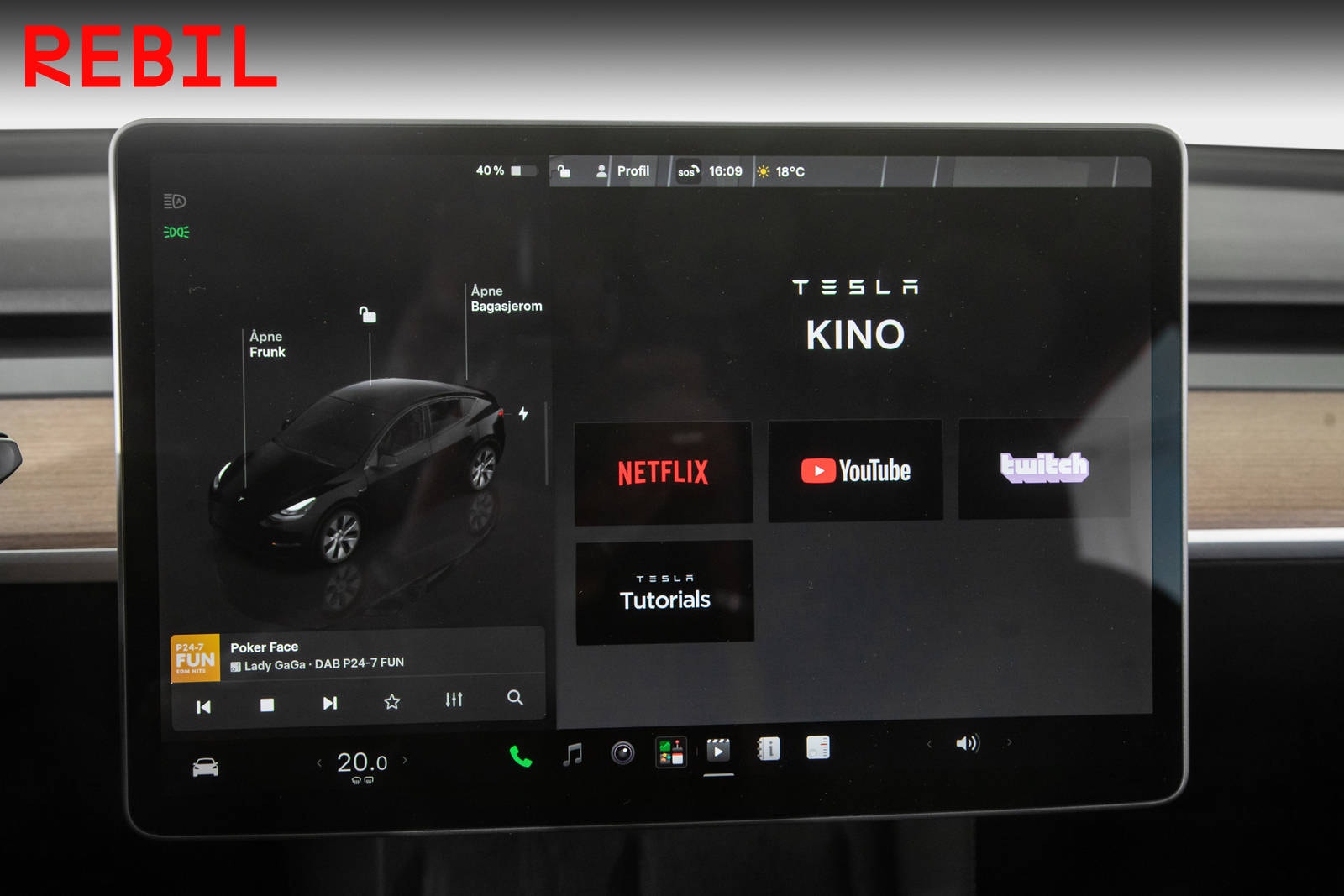 Tesla Model Y Long Range AWD, 514ps, 2023