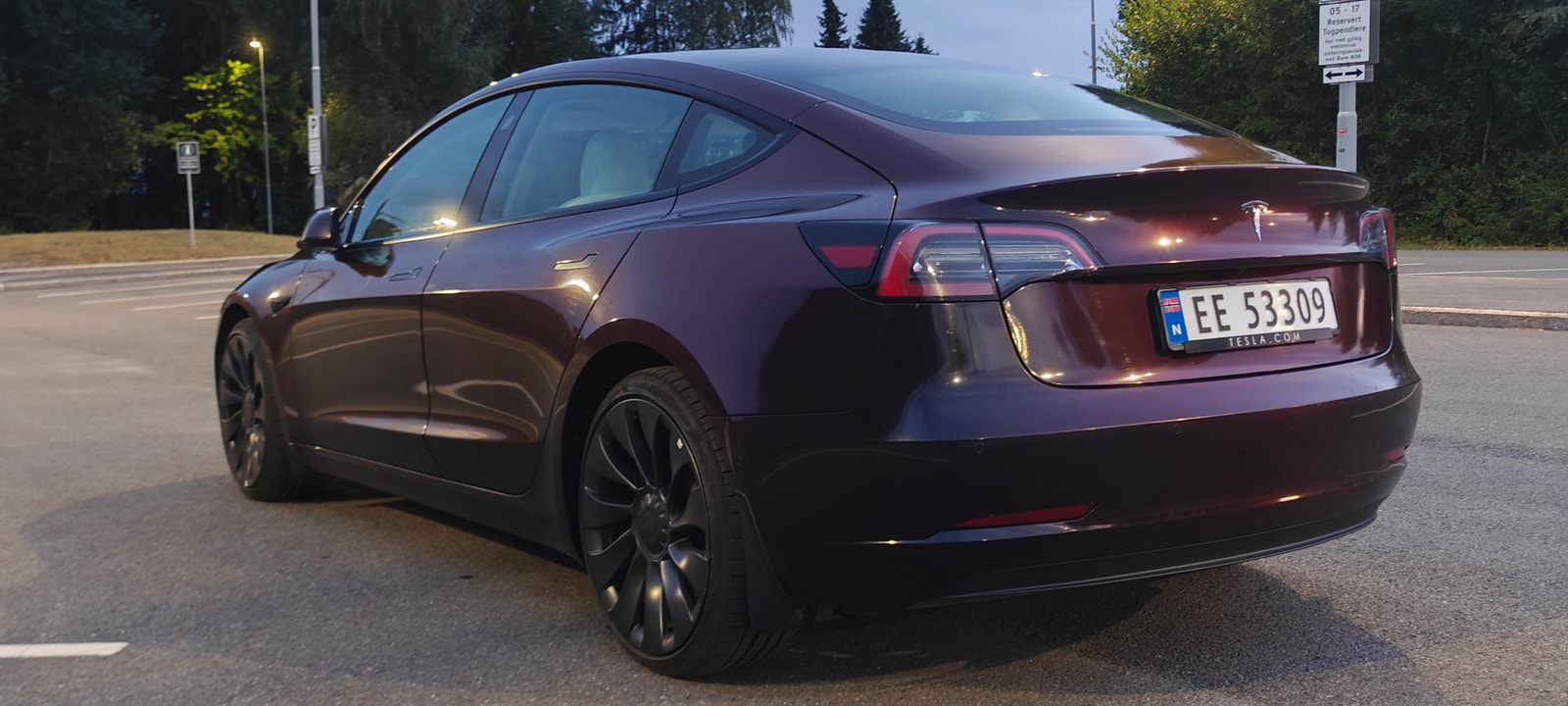 Tesla Model 3 Performance, 534ps, 2022
