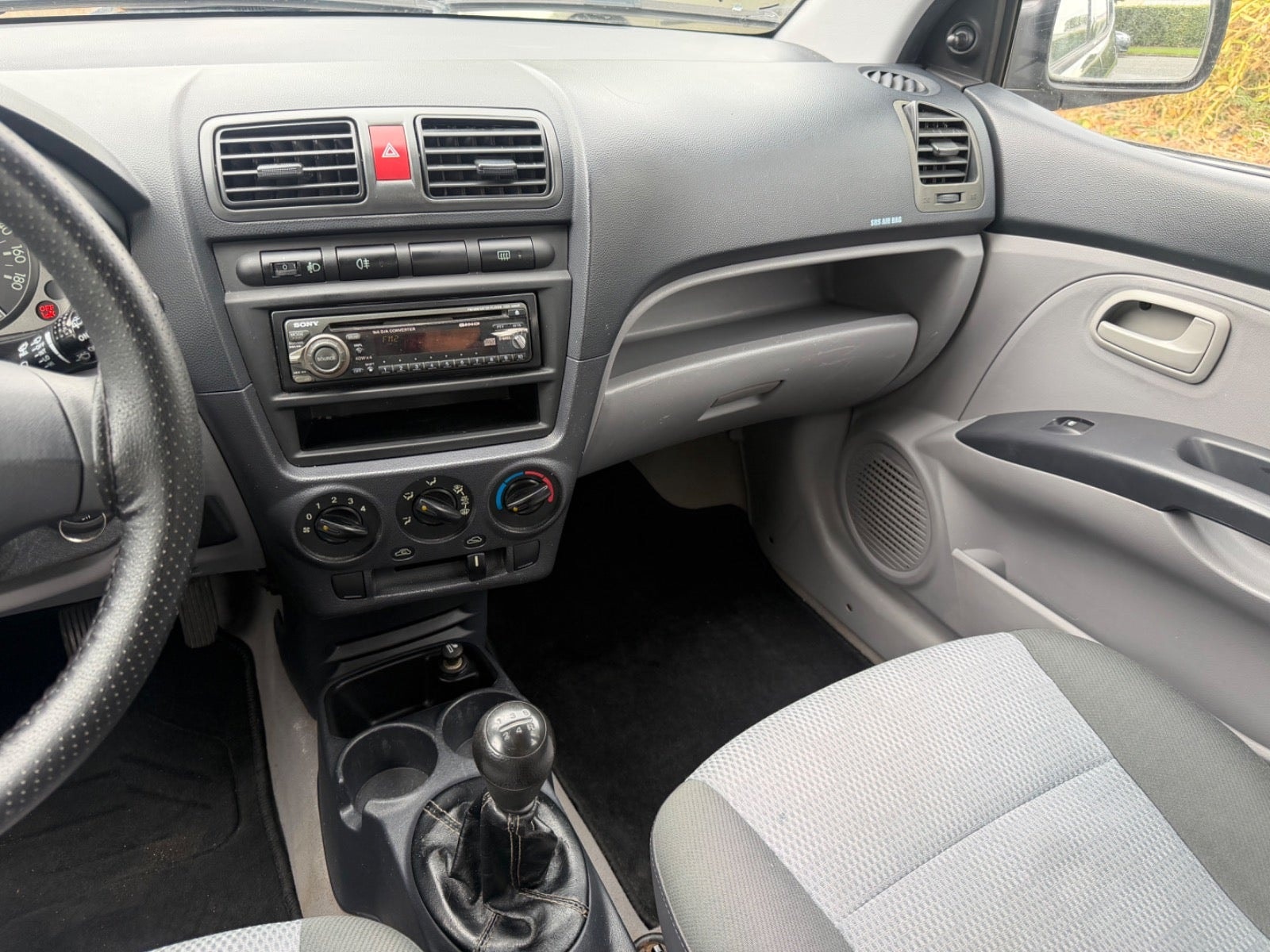 Kia Picanto 1.0 Manual, 5-trins, 61ps, 2007